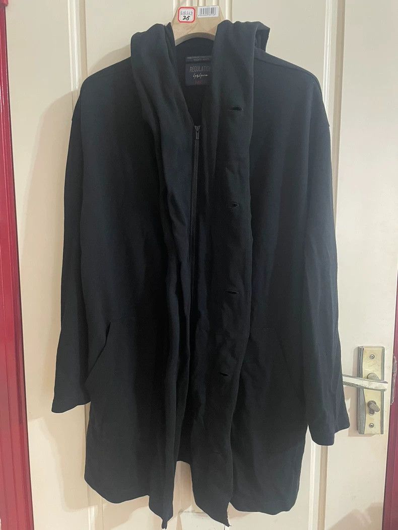 Yohji Yamamoto Yohji Yamamoto regulation hoodie 2505-Nextarrow Size US M / EU 48-50 / 2 - 2 Thumbnail