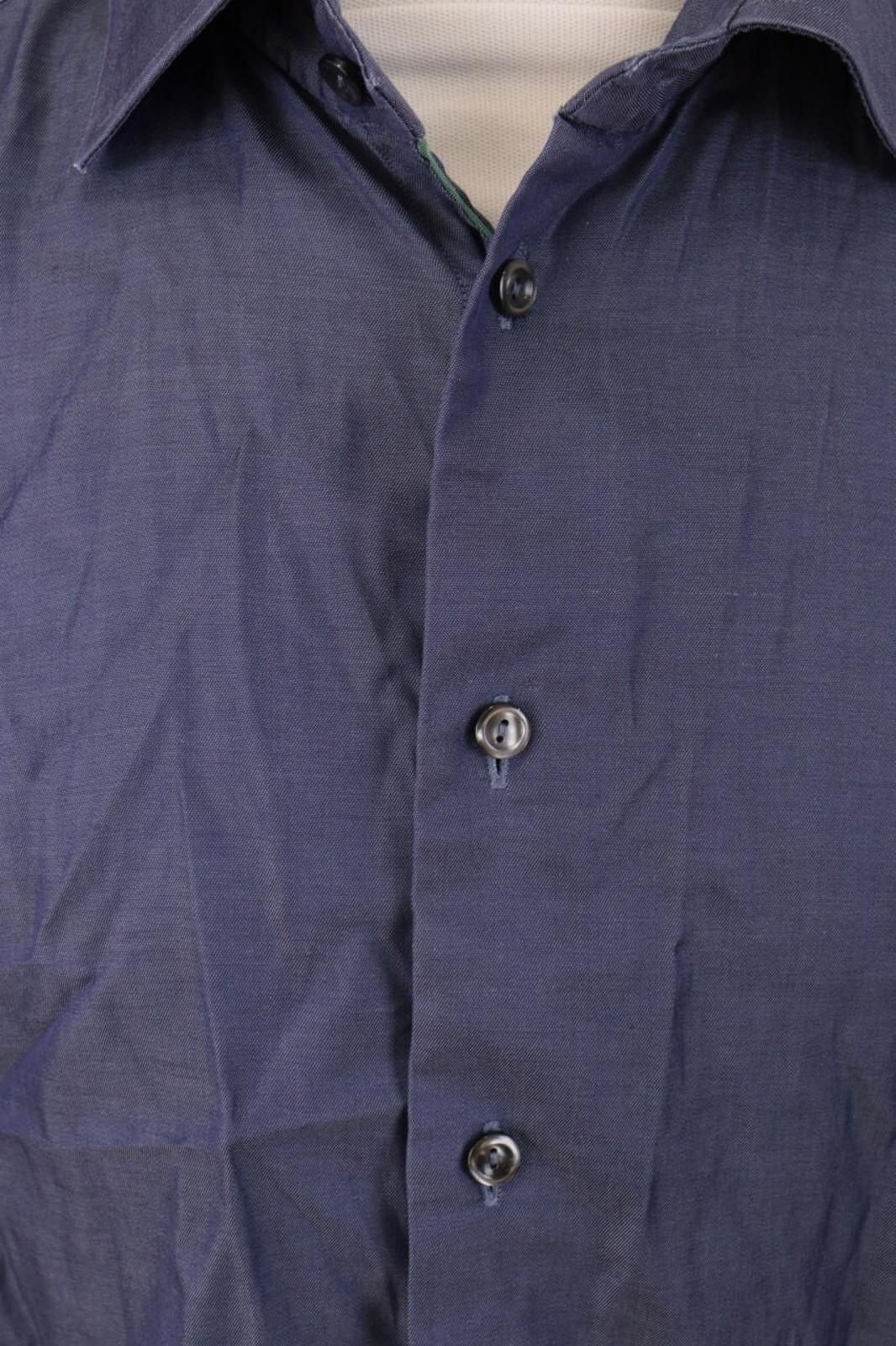 Eton Eton Contemporary Blue Signature Dress Shirt Size 46 / 18 Size US M / EU 48-50 / 2 - 5 Thumbnail