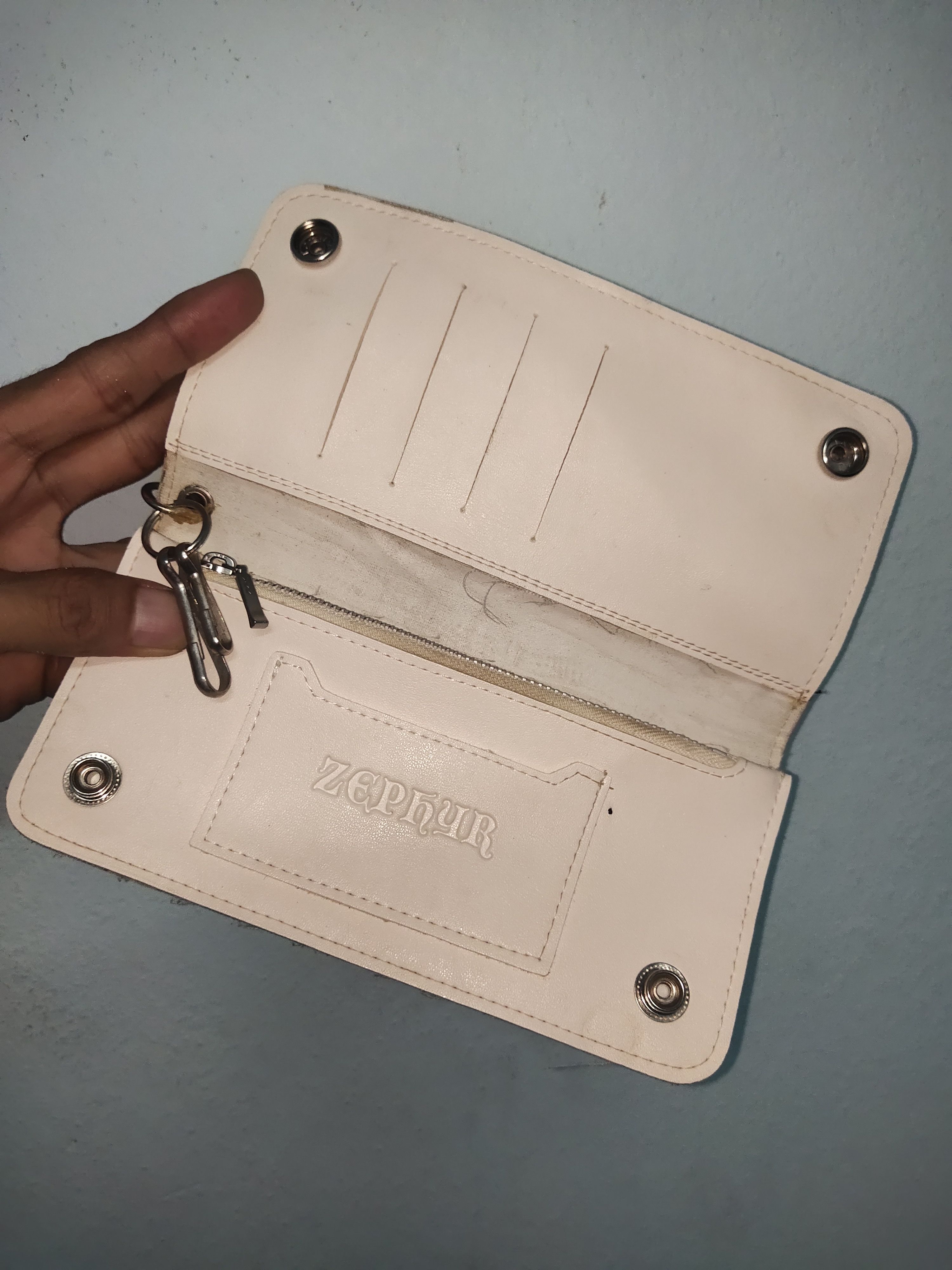 Zephyr Rare Zephyr Leather Long Wallet Size ONE SIZE - 11 Thumbnail