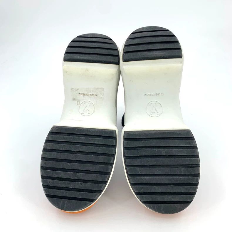 Louis Vuitton Louis Vuitton Black Letter Embossed Platform High Top Casu Size US 5.5 / IT 35.5 - 5 Thumbnail