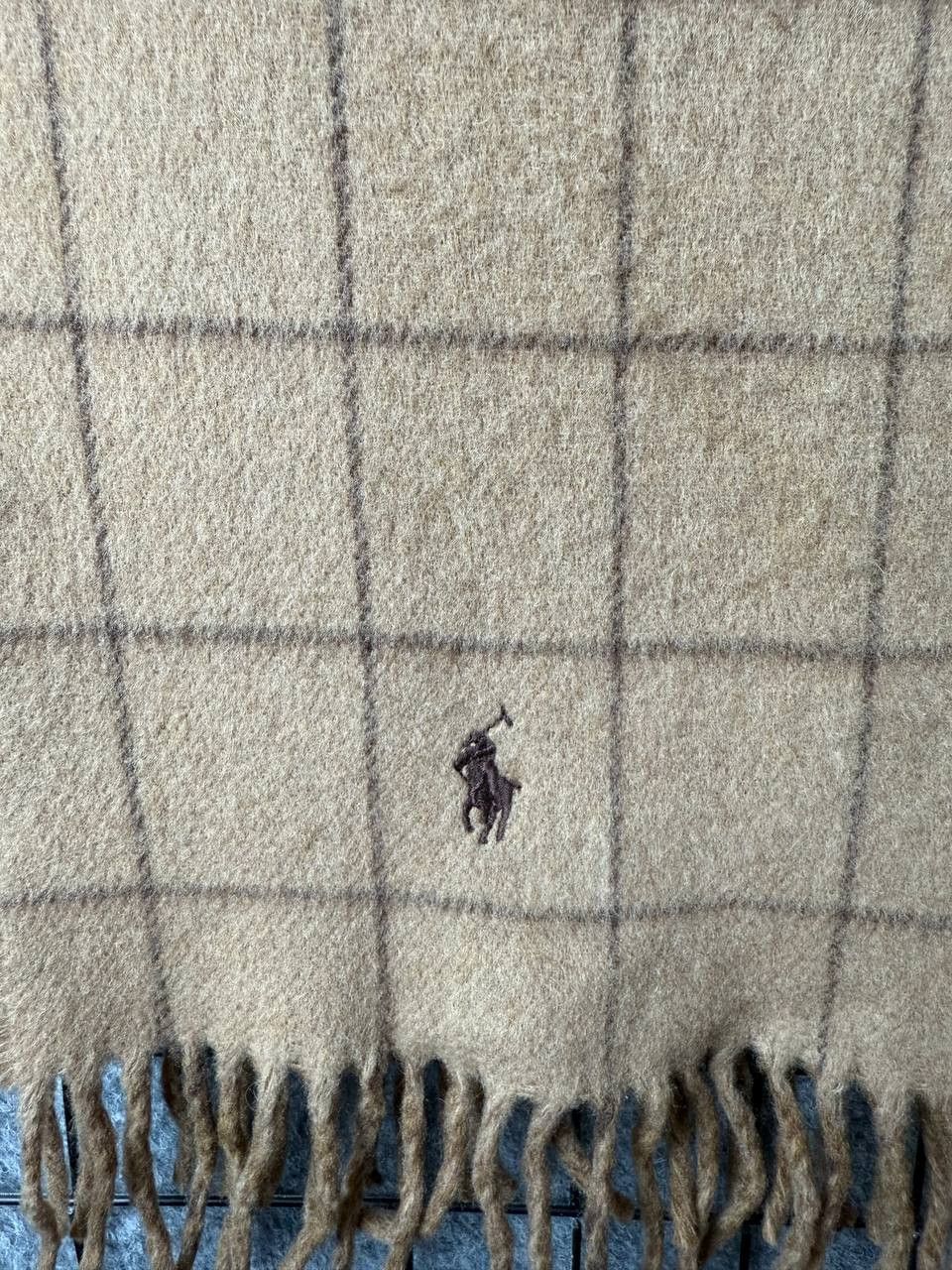 Polo Ralph Lauren Polo Ralph Lauren WOOL Scarf Nova check one size Size ONE SIZE - 3 Thumbnail