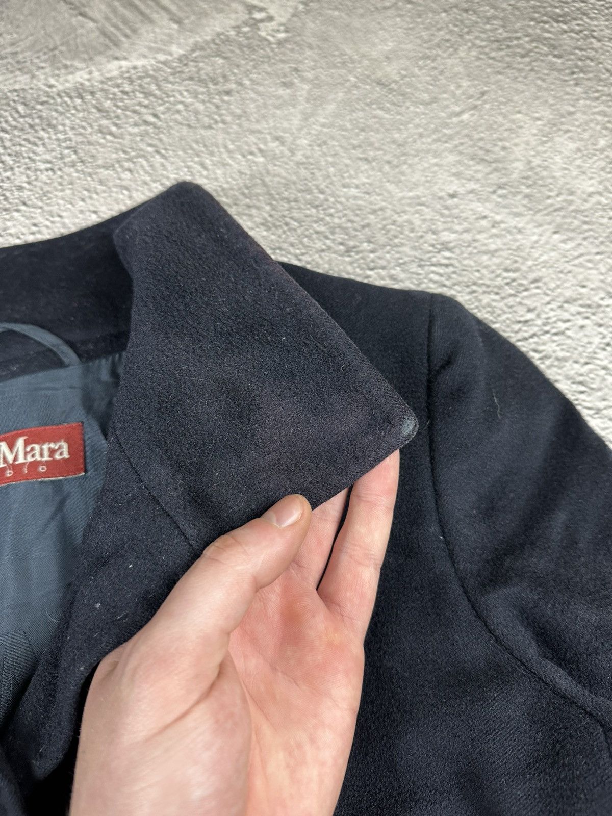 Max Mara Vintage Max Mara Studio Wool Jacket Coat Trench Old Money Size M / US 6-8 / IT 42-44 - 9 Thumbnail