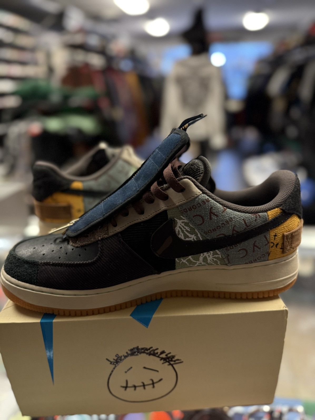 Nike Nike Travis Scott Air Force (CN2405-900) Size 14 🧼 Size US 14 / EU 47 - 4 Thumbnail