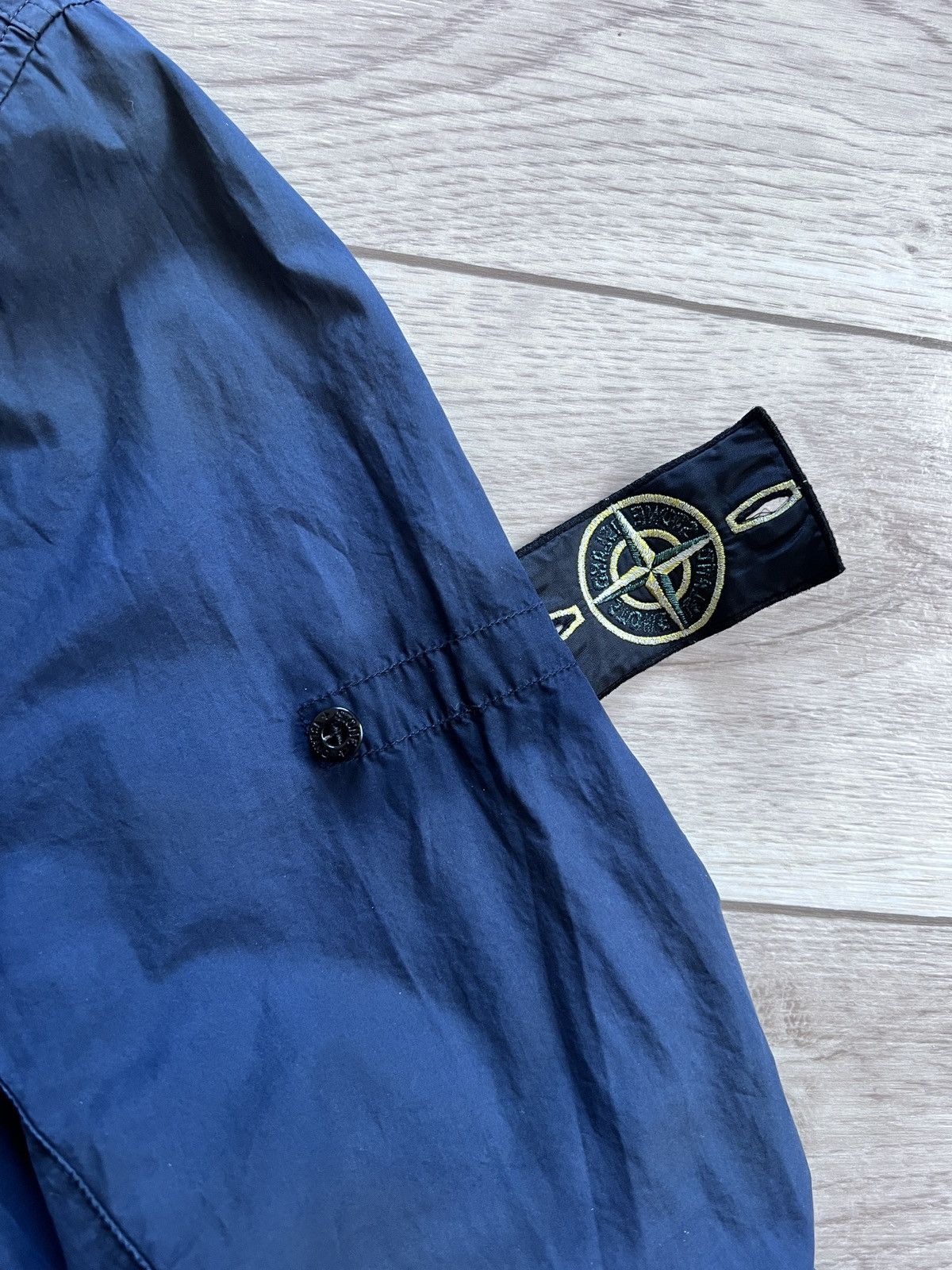Stone Island × Vintage Stone island tella paracadute blazer jacket Size US L / EU 52-54 / 3 - 10 Thumbnail