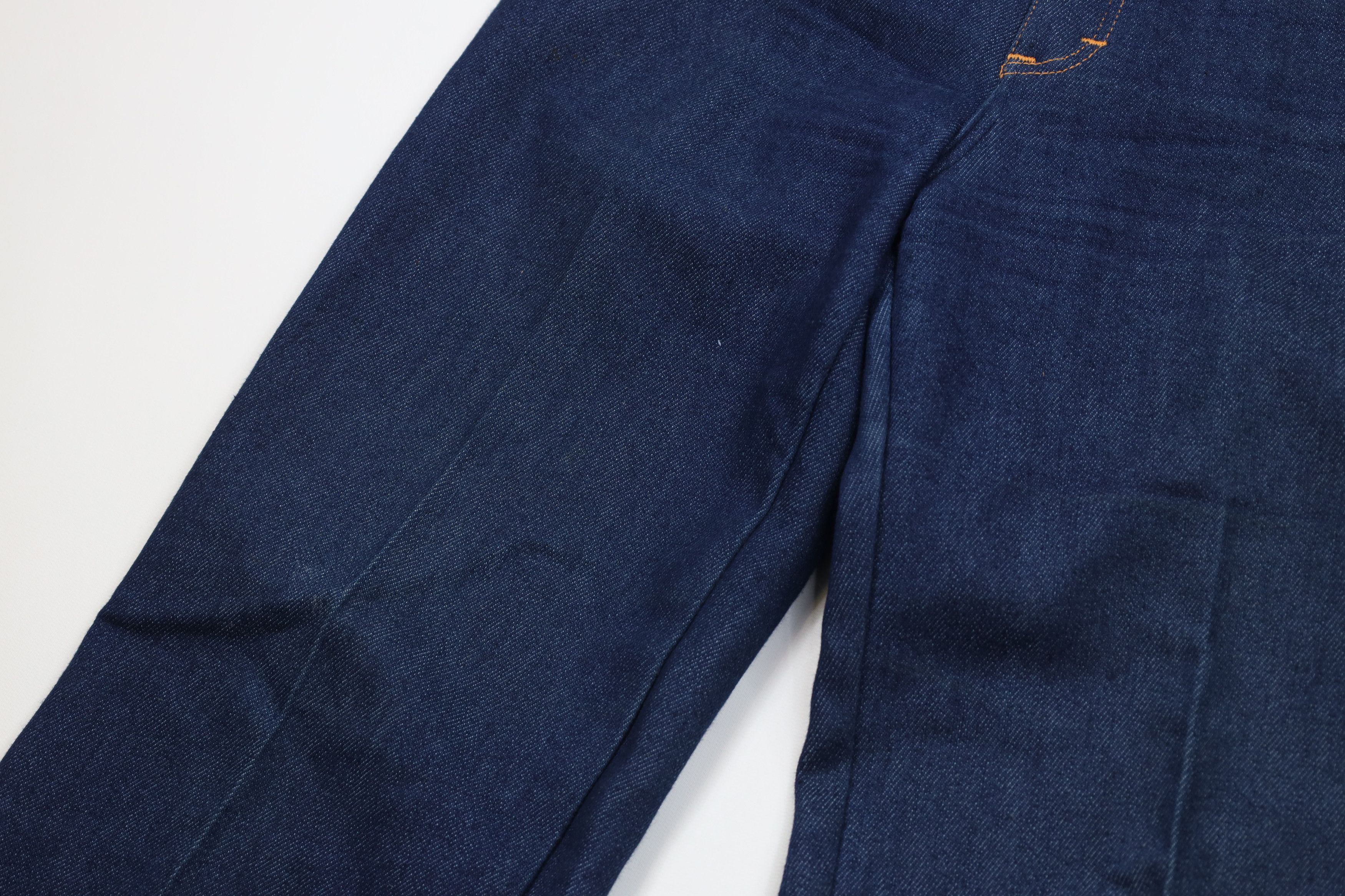 Vintage Vintage 70s Streetwear Wide Leg Bell Bottoms Jeans Blue USA Size 30" / US 8 / IT 44 - 6 Thumbnail