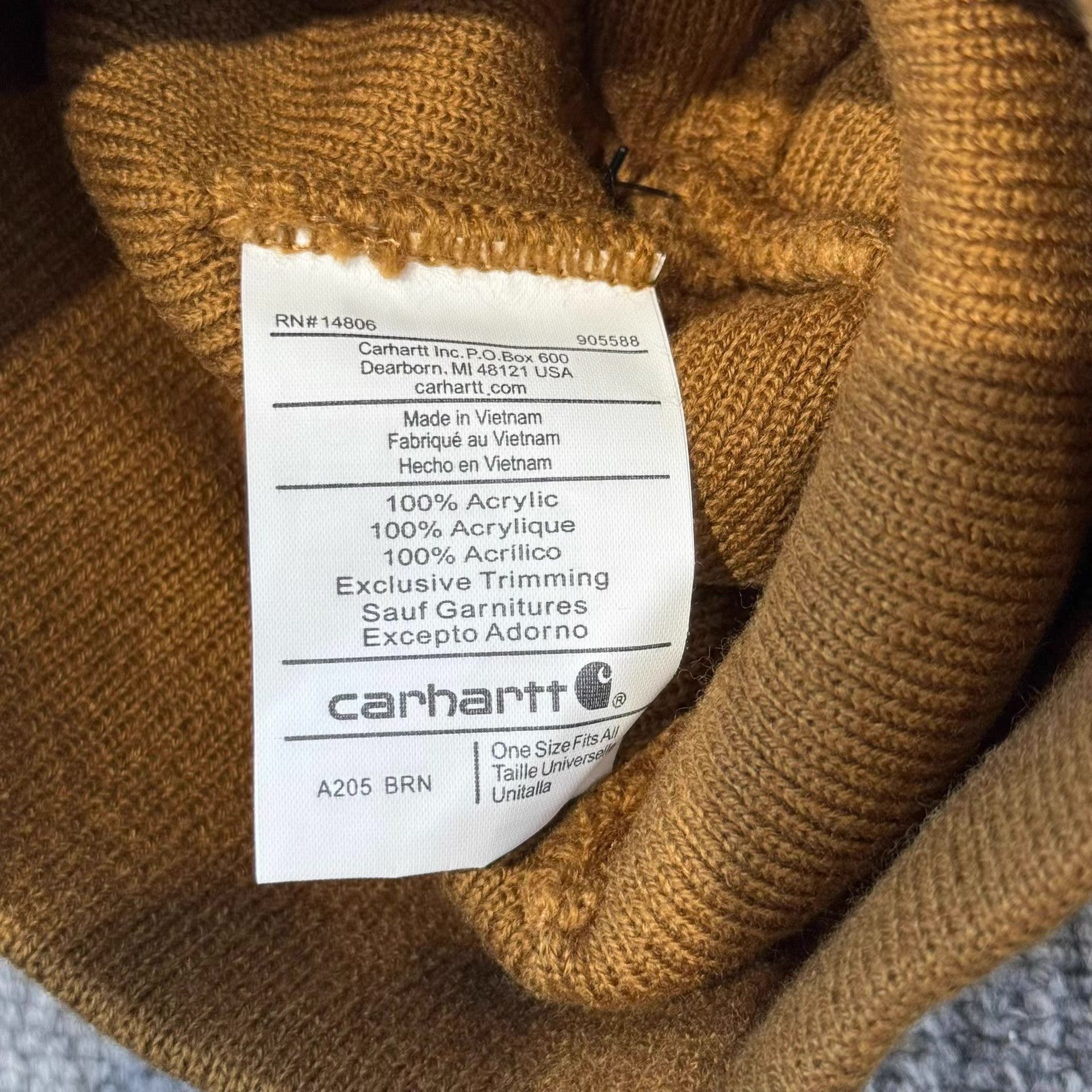 Carhartt Carhartt Beanie Q5 Size ONE SIZE - 5 Thumbnail