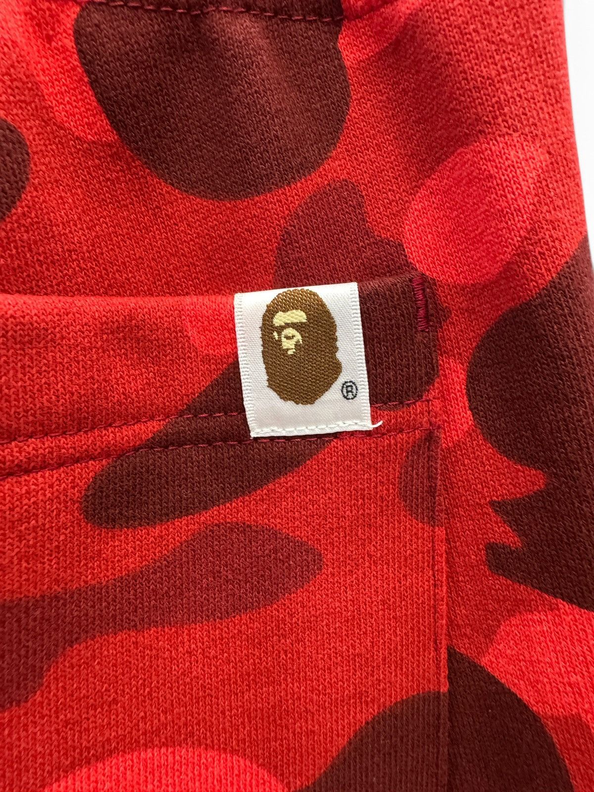 Bape Bape Red Gold Camo Sweatpants Size US 32 / EU 48 - 3 Thumbnail