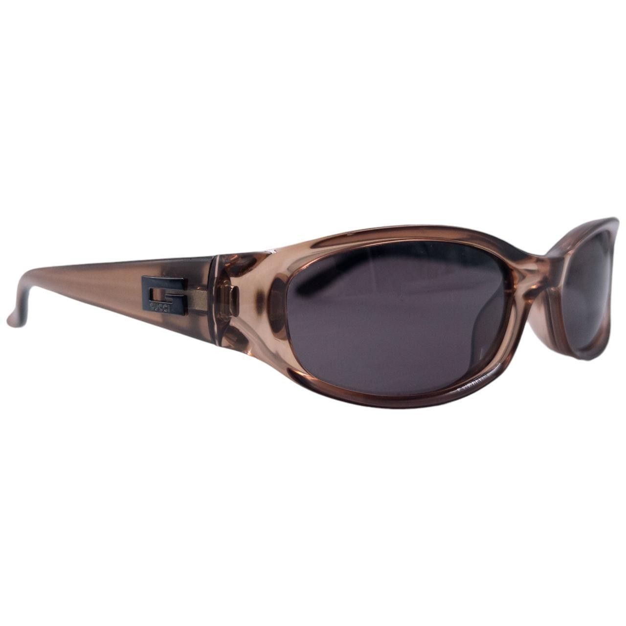Gucci Vintage Gucci Logo Sunglasses Size ONE SIZE - 1 Thumbnail
