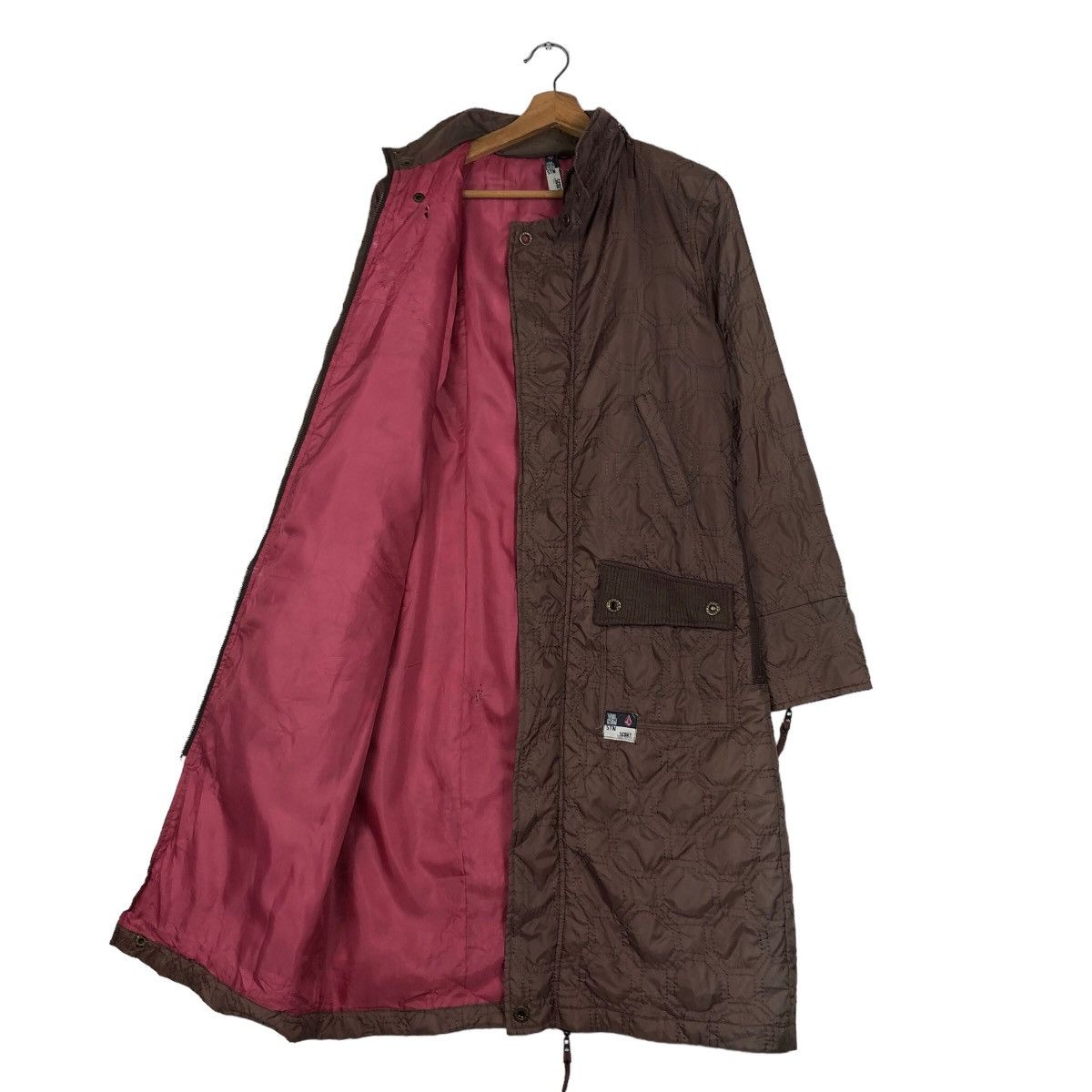 Japanese Brand 🔥Light Puffer Down Long Jacket Volcom Scout 1991 10001 Size US S / EU 44-46 / 1 - 11 Thumbnail