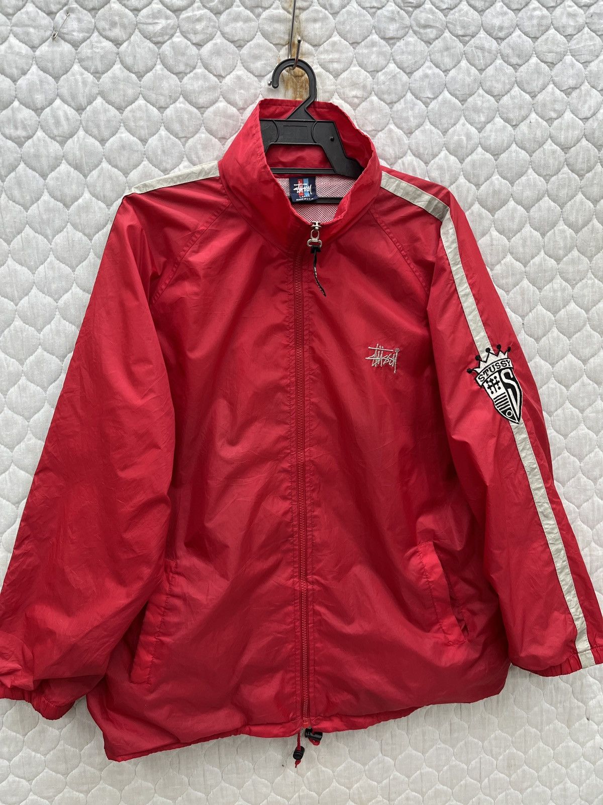 Stussy 🔥🔥🔥STEALS VTG STUSSY LIGHT JACKET Size US L / EU 52-54 / 3 - 4 Thumbnail