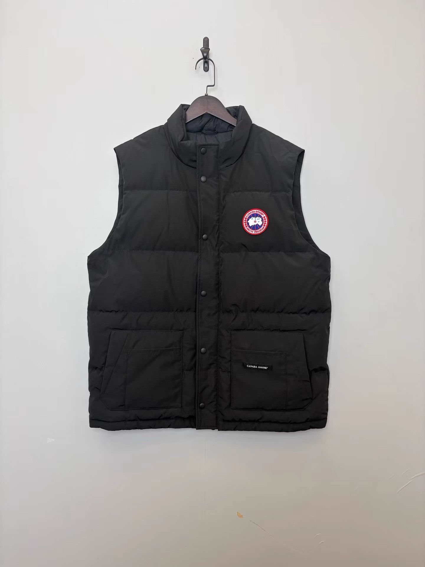 Canada Goose Canada Goose Freestyle Red Black Logo Down Vest K36 Size US XL / EU 56 / 4 - 1 Thumbnail