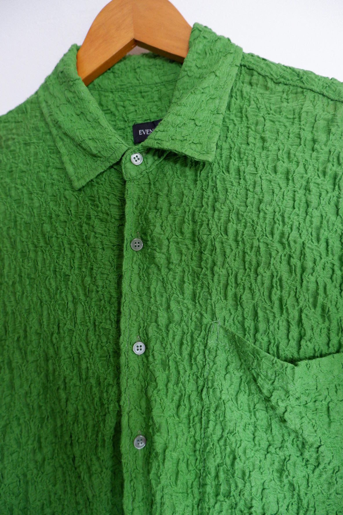 Japanese Brand Even and odd Wringkle Shirts Size US L / EU 52-54 / 3 - 3 Thumbnail