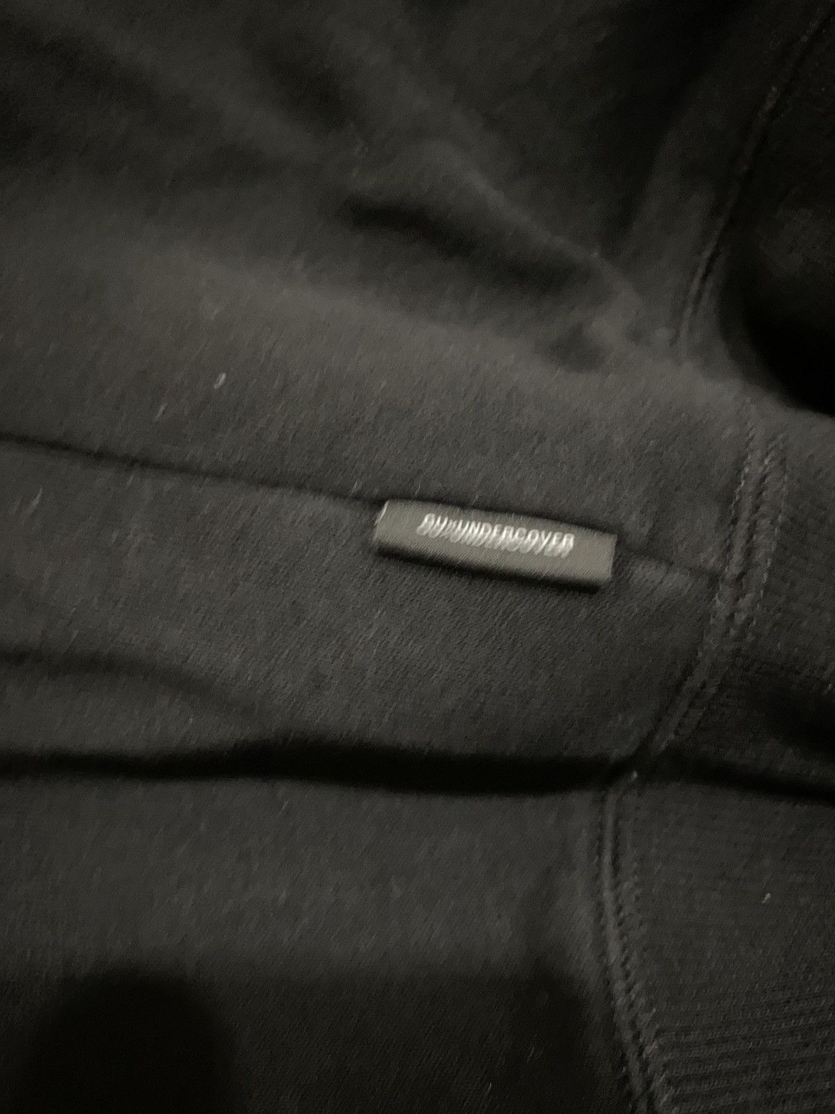 GU × Undercover GU X UNDERCOVER BLACK HOODIE Size US L / EU 52-54 / 3 - 4 Thumbnail