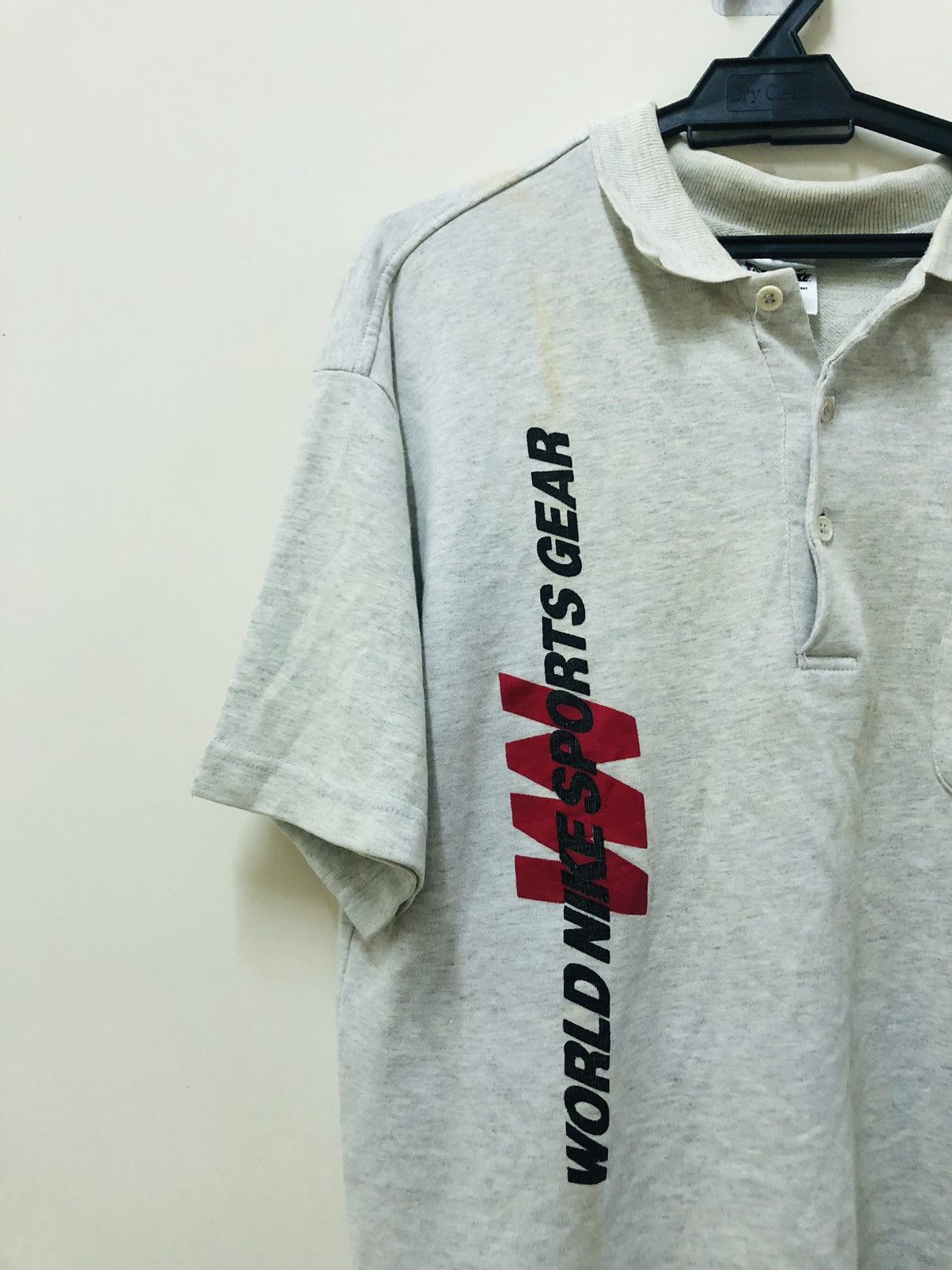 Nike × Vintage SUPER RARE WORLD NIKE POLO SHIRT Size US L / EU 52-54 / 3 - 1 Thumbnail