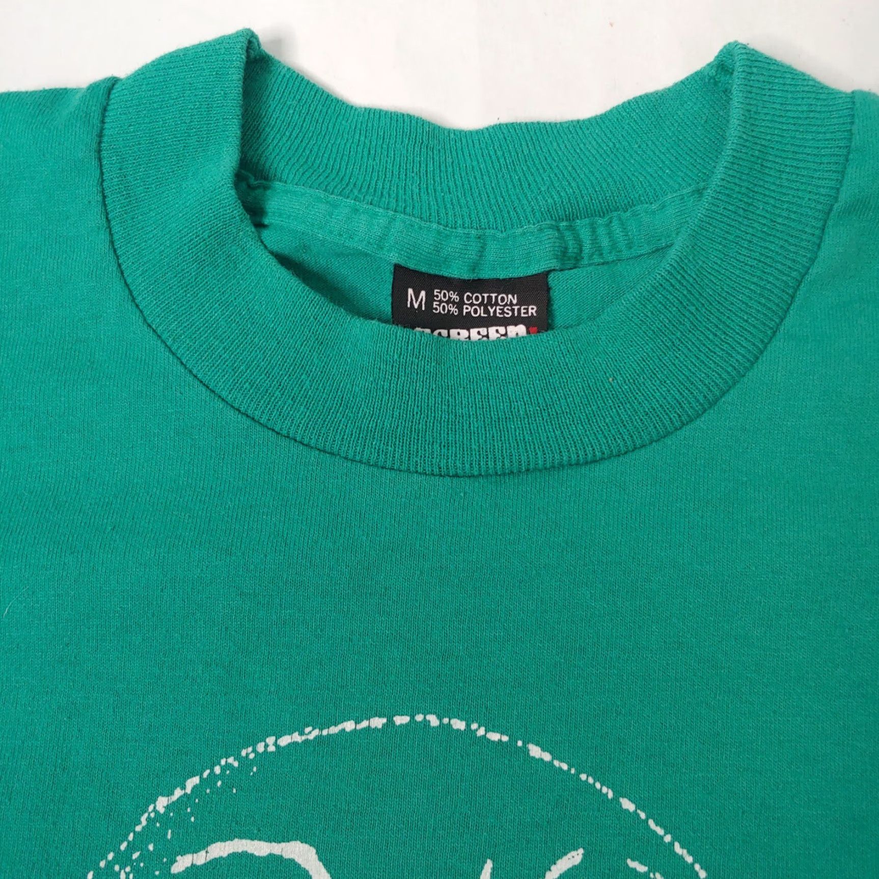 Vintage VINTAGE Screen Stars T-Shirt Shirt Men M Red Rock Canyon Nevada Nature Graphic Tee Blue-Green Single Stitch Size US M / EU 48-50 / 2 - 7 Thumbnail