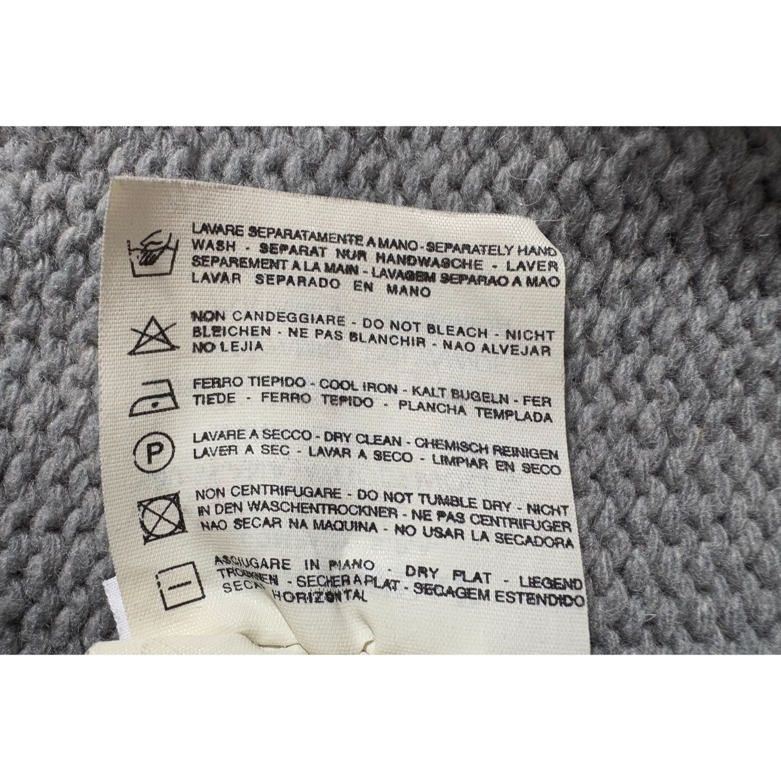 Stone Island STONE ISLAND wool blend enbroidered logo sweater sz L VGT 90 Size US L / EU 52-54 / 3 - 4 Thumbnail
