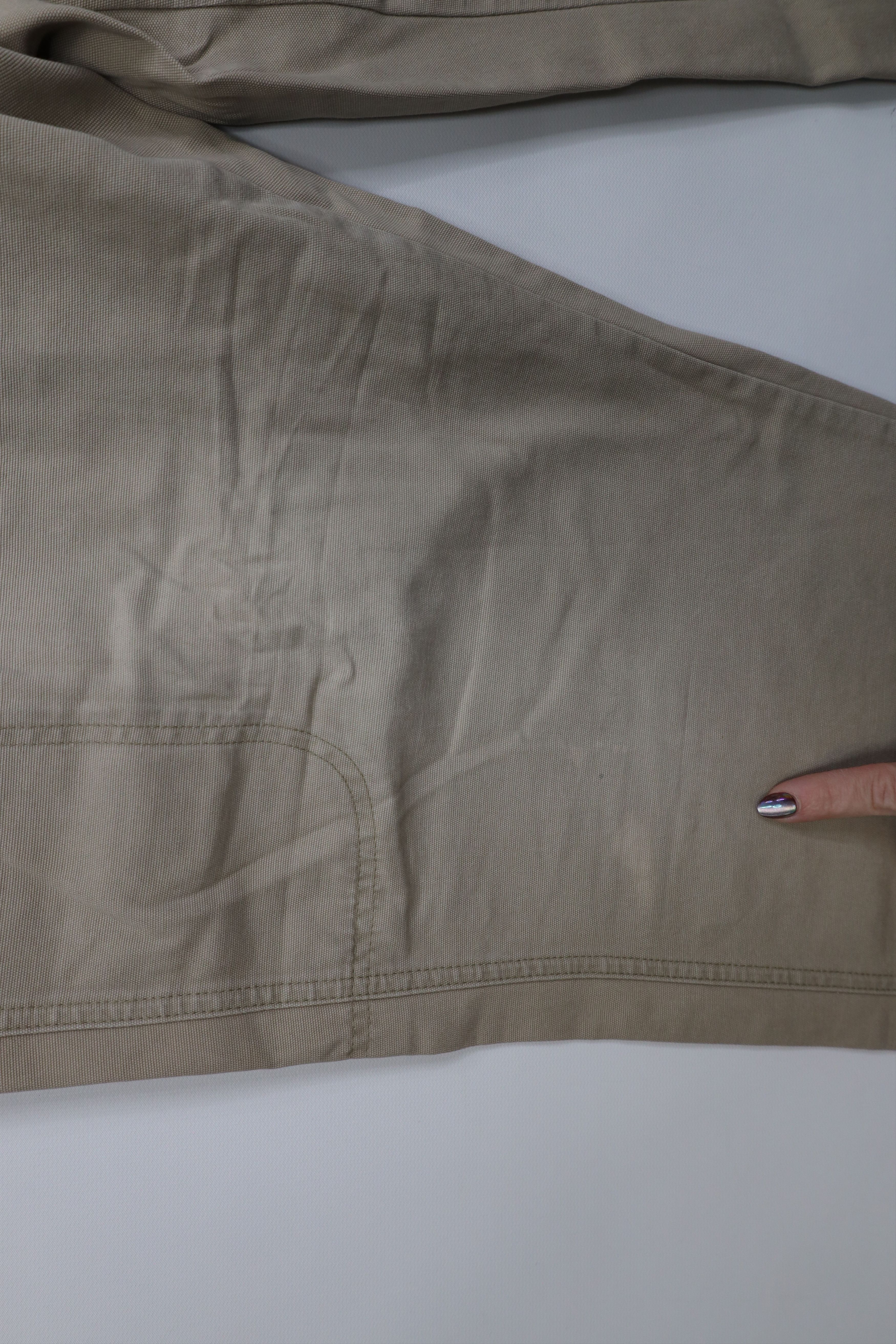 Woolrich Woolen Mills Vintage 90s Woolrich Baggy Wide Leg Cargo Pants Beige Size US 40 / EU 56 - 13 Thumbnail
