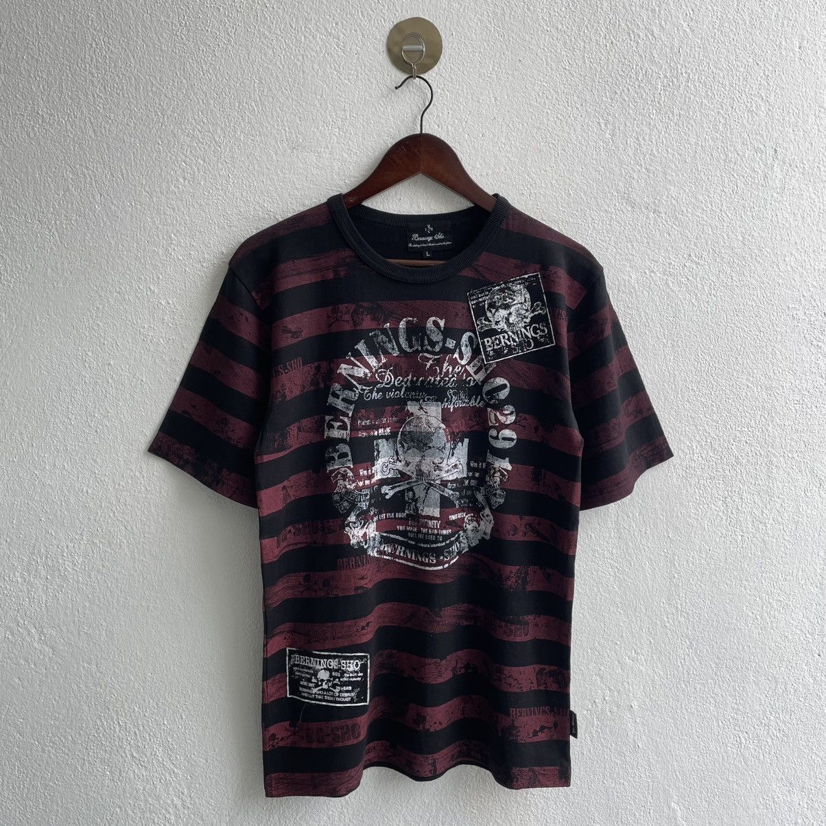 BERNINGS SHO Vintage Bernings Sho Punk Gothic Seditionaries Shirt Size US L / EU 52-54 / 3 - 1 Thumbnail