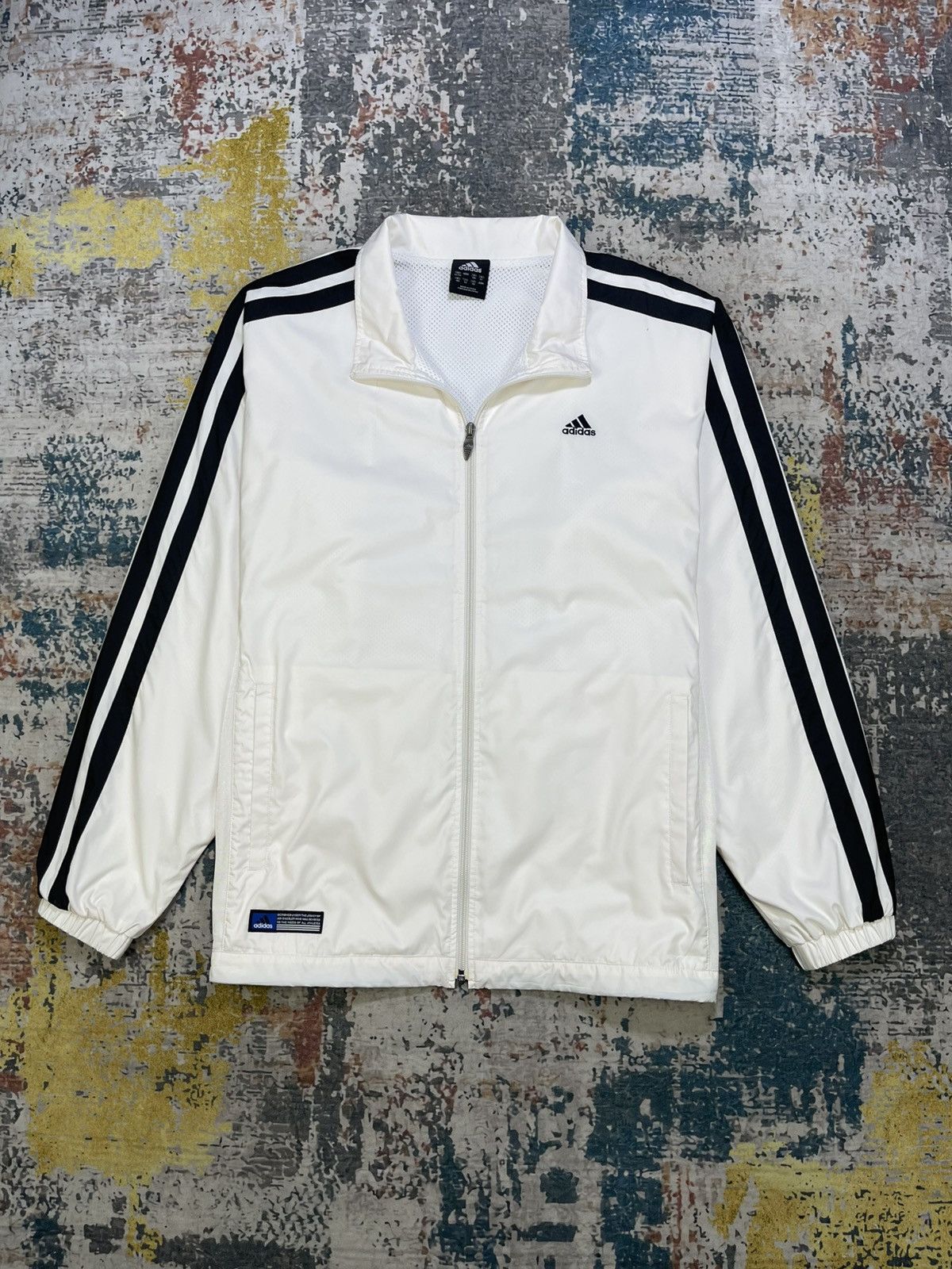 Adidas Y2k Adidas Adi Dassler Windbreaker Jackets Size US XL / EU 56 / 4 - 5 Thumbnail