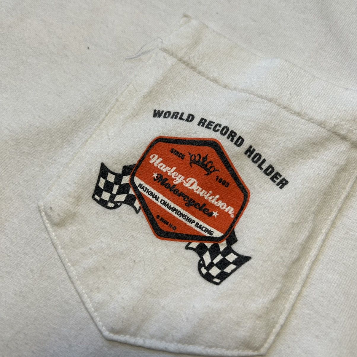 Harley Davidson Vintage Harley Davidson 2005 Big Fire Logo motorcycles tee Size US L / EU 52-54 / 3 - 8 Thumbnail