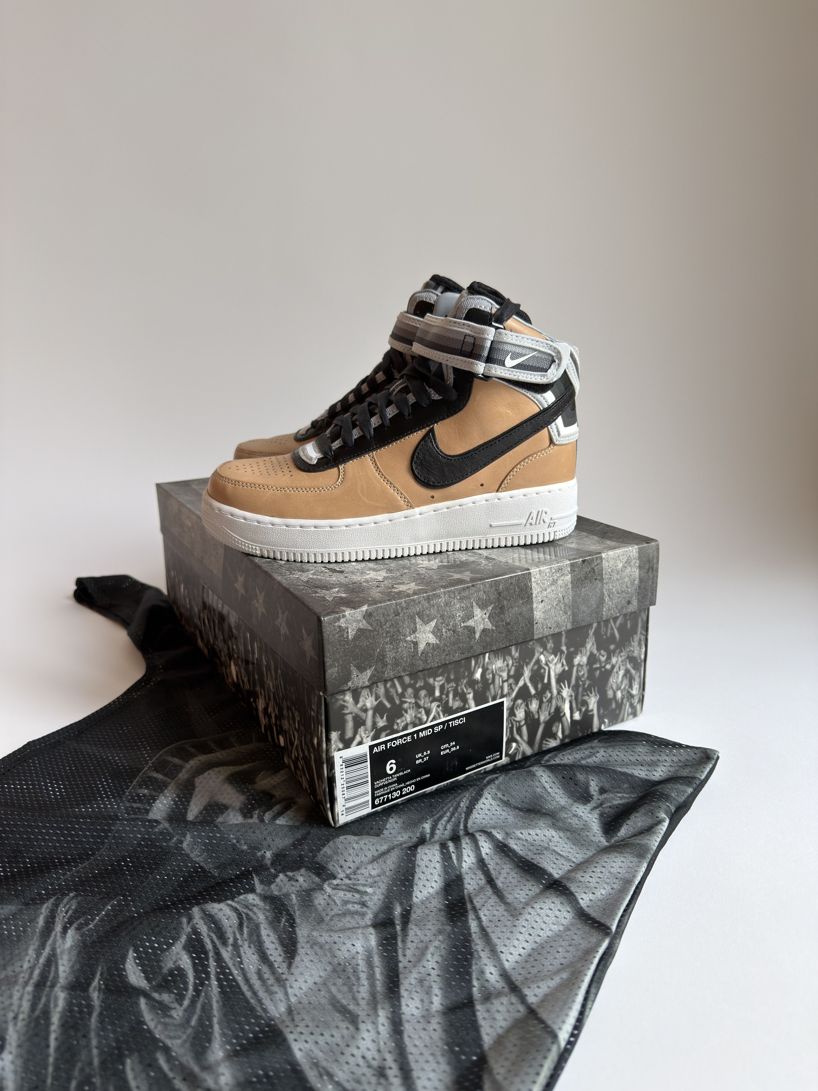 Givenchy × Nike × Riccardo Tisci Nike Tisci Air Force 1 Mid | Grailed