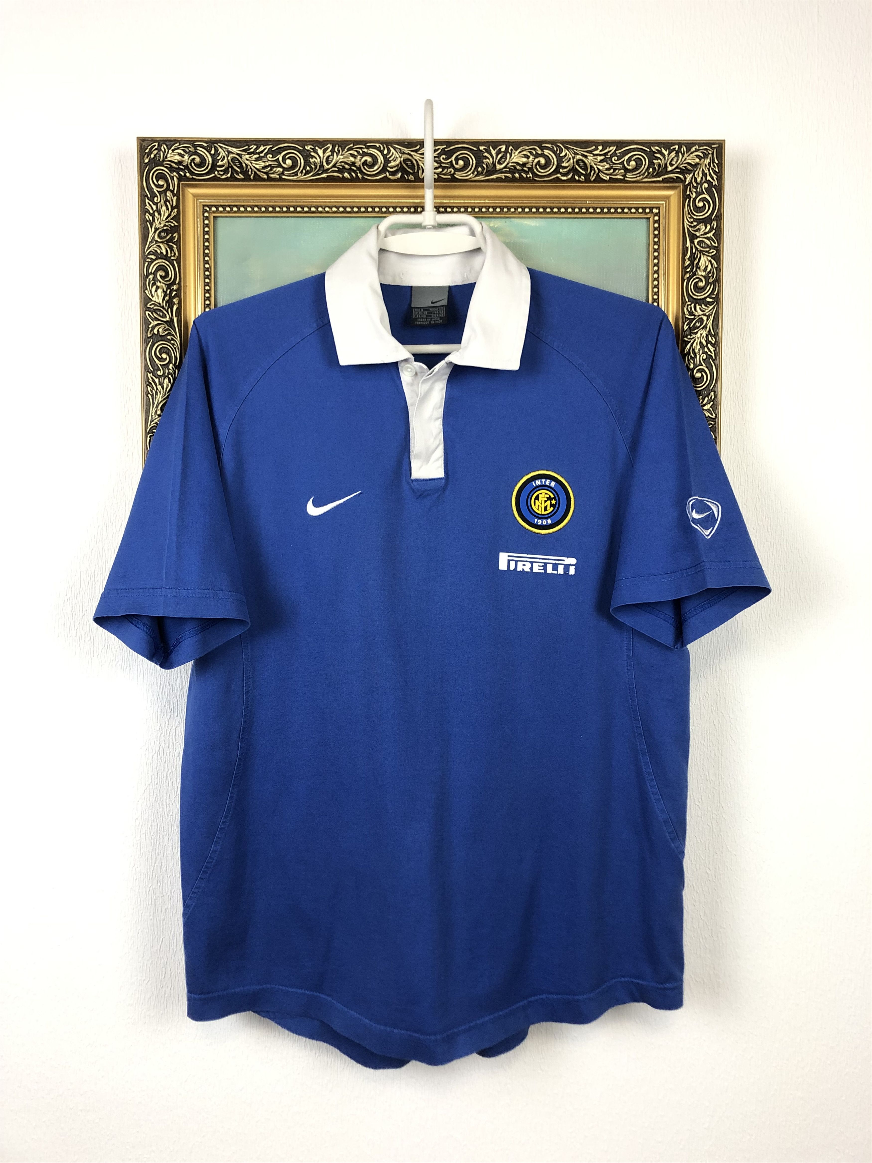Nike Vintage Internazionale Inter Football Shirt Jersey Rare Size US S / EU 44-46 / 1 - 1 Thumbnail