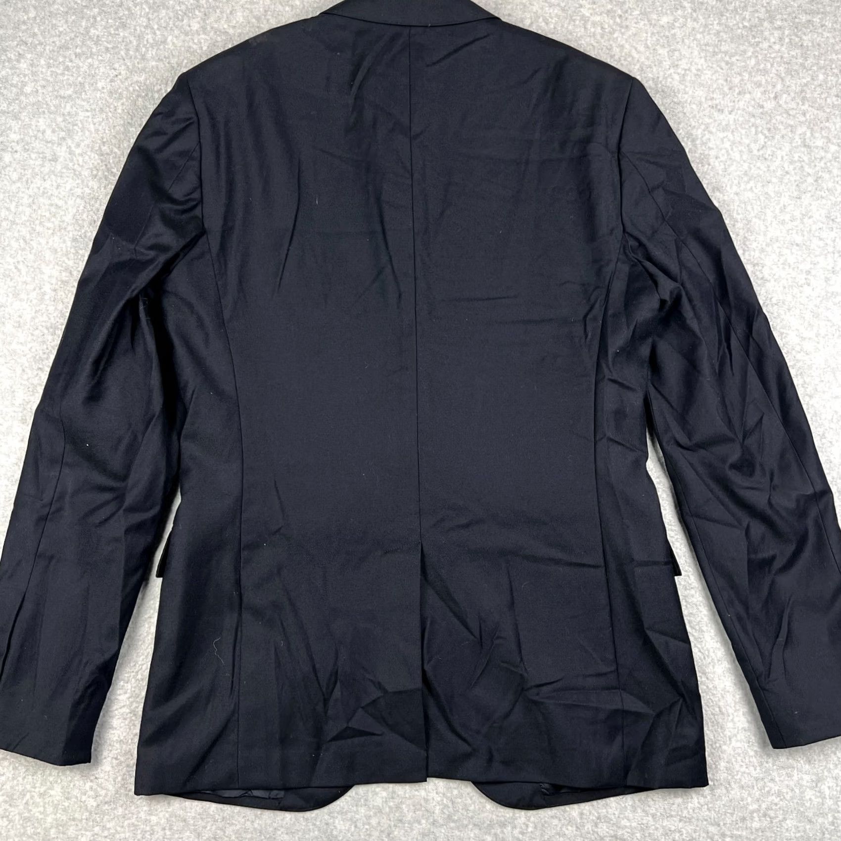 J.Crew J Crew Ludlow Loro Piana Wool Sport Coat Blazer 44L Mens Blue Suit Jacket Size 44R - 2 Thumbnail