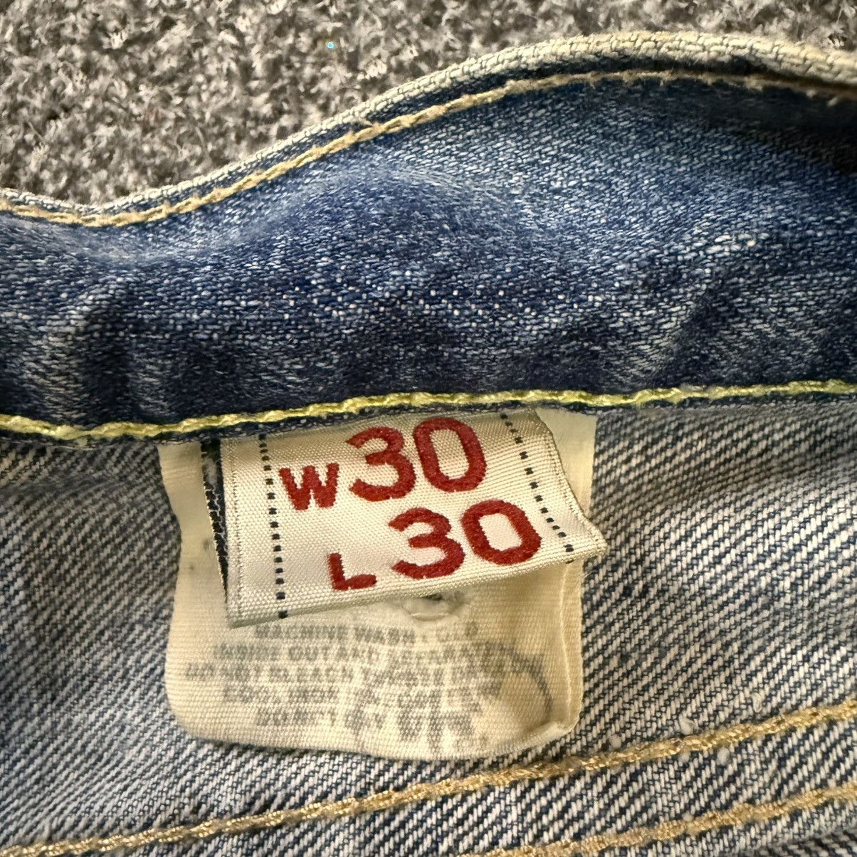 Seditionaries Destroyed Y2K A&F Flared Baggy Distressed Denim Size US 30 / EU 46 - 20 Thumbnail