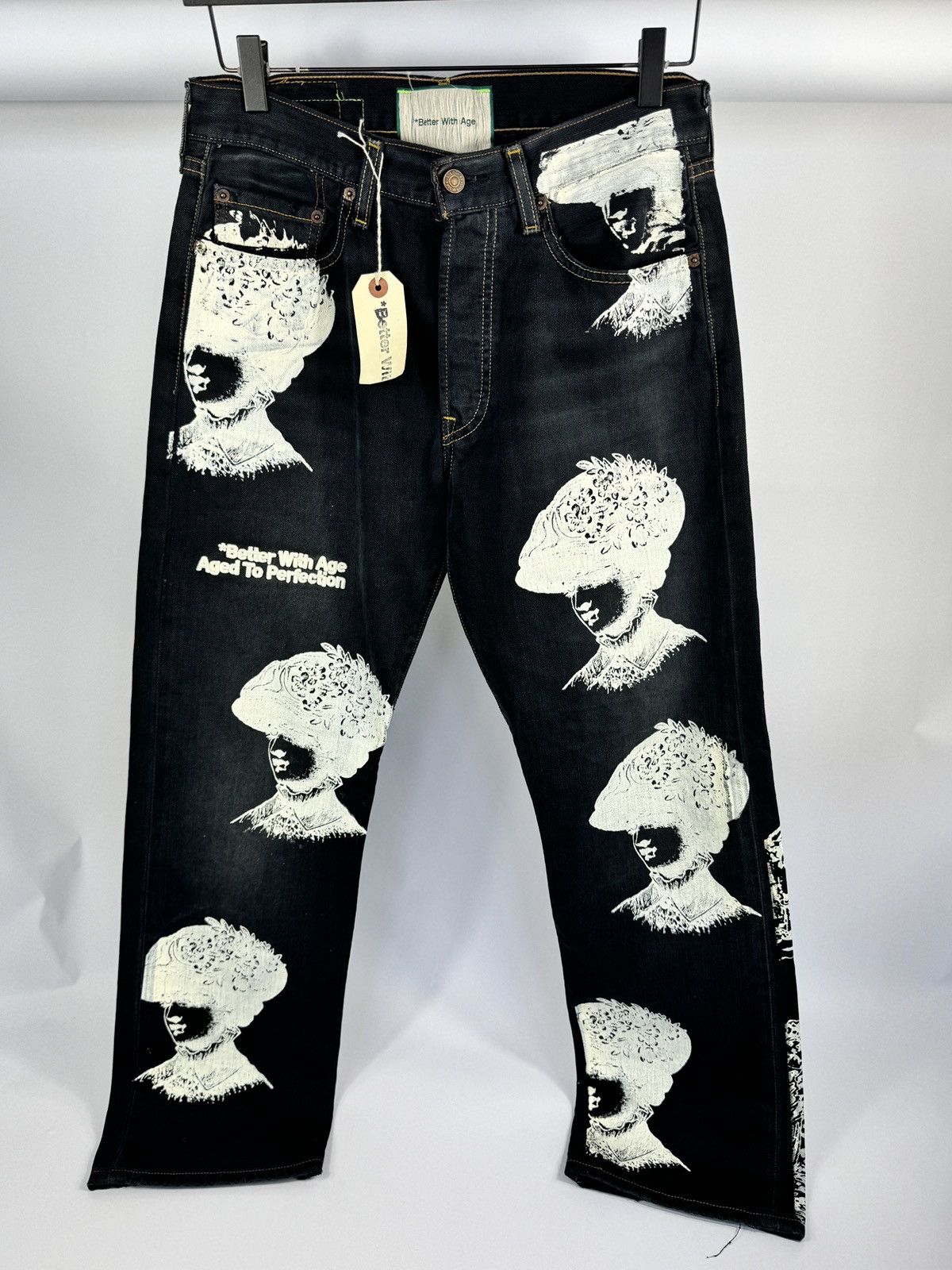 Better With Age x LEVI’S TOILE DENIM JEANS Size US 31 - 1 Thumbnail