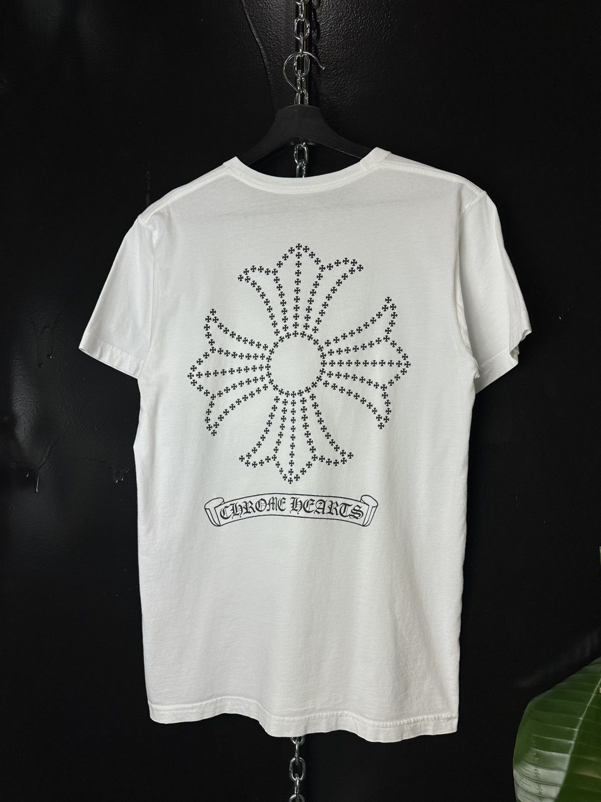 Chrome Hearts Chrome Hearts Jumbo Cross Scroll Pocket Tee Size US M / EU 48-50 / 2 - 1 Thumbnail