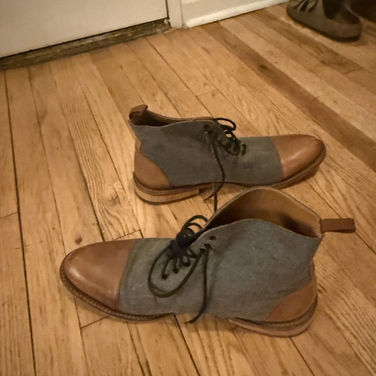 TAFT Taft jack boot in gray/brown Size US 12 / EU 45 - 2 Thumbnail