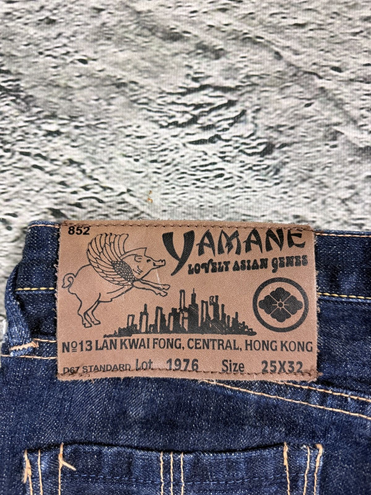 Evisu Evisu Yamane jeans bootcut navy vintage smiley face gull Size 25" / US 0 / IT 36 - 5 Thumbnail