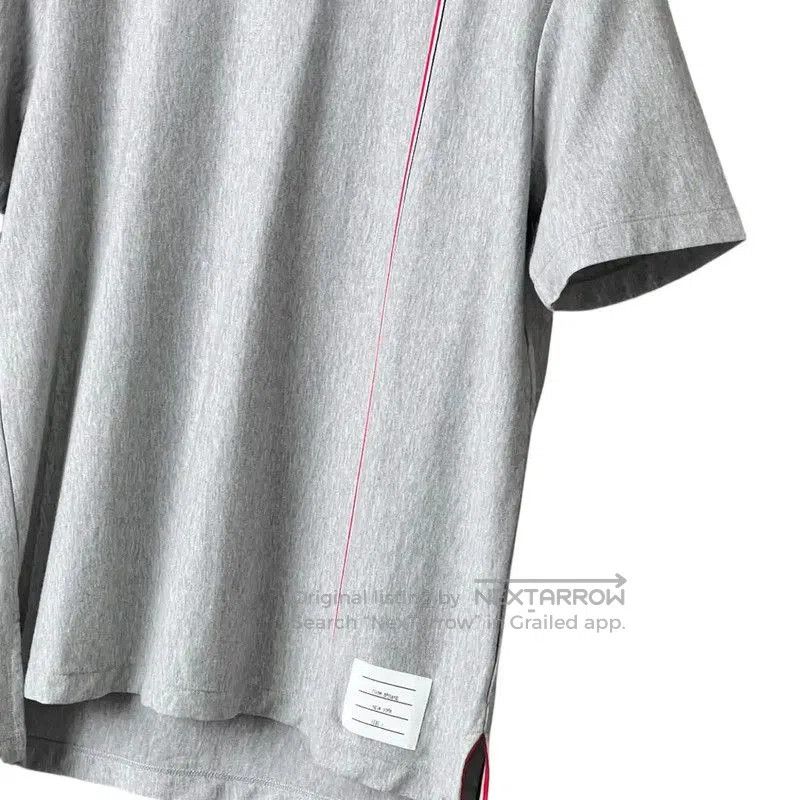 Thom Browne Thom Browne Gray Cotton Short Sleeve T-Shirt . Size US S / EU 44-46 / 1 - 4 Thumbnail