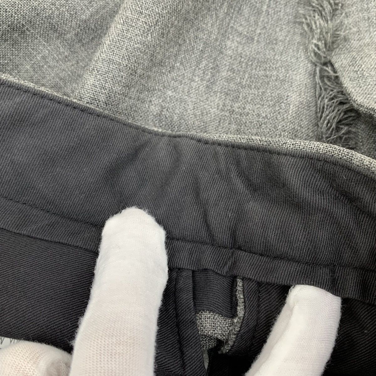 Thom Browne Thom Browne Grey Classic Four-bar Wool Casual Pants K26WX Size 25" / US 0 / IT 36 - 9 Thumbnail