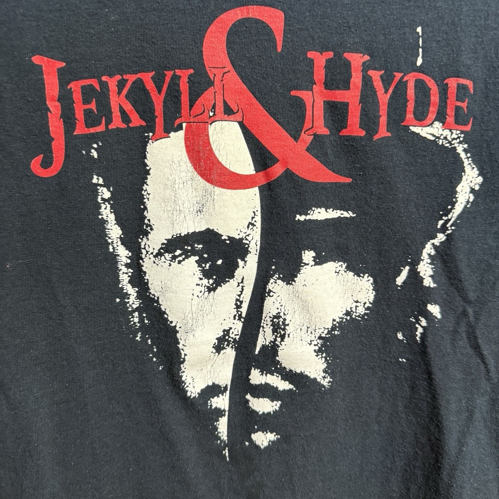 Vintage Jekyll & Hyde T Shirt Mens M/L Black Short Sleeve Size US M / EU 48-50 / 2 - 4 Thumbnail