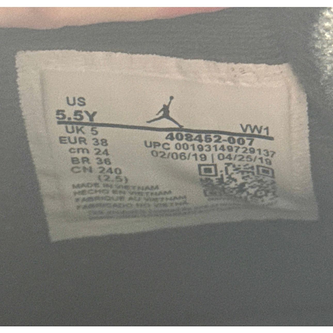 Jordan Brand × Nike Size 5.5 - Air Jordan 4 Retro GS Cool Grey 2019 Men's Shoes Size US 5.5 / EU 38 - 7 Thumbnail