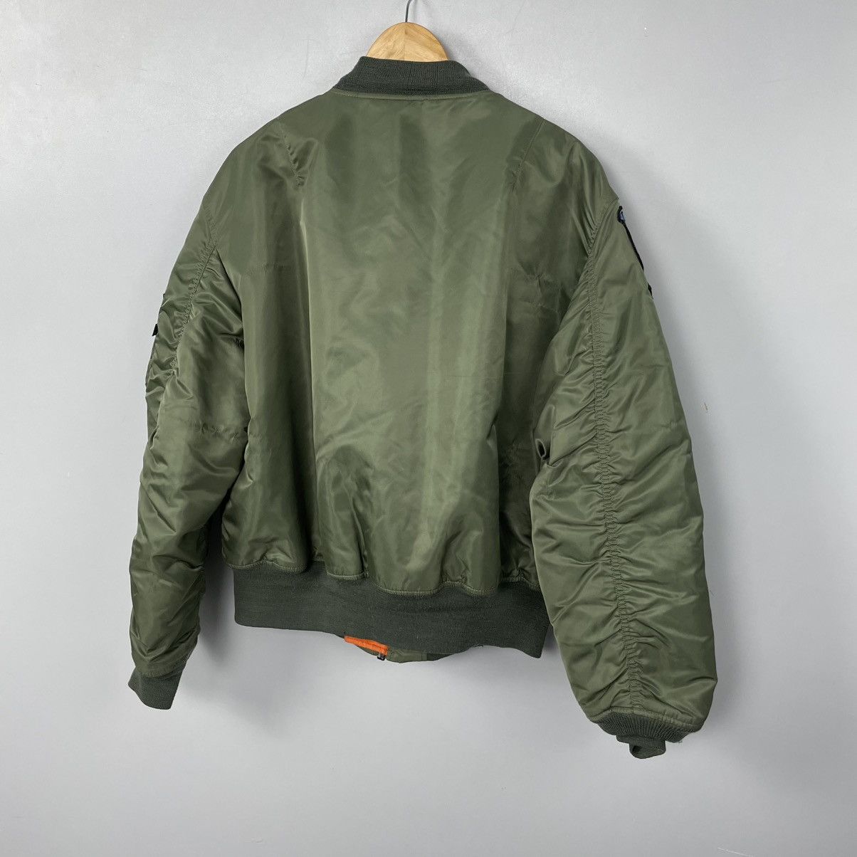 Alpha Industries RARE 80-90’s Alpha Industries Bomber MA-1 Stretwear Y2k Hype Size US XL / EU 56 / 4 - 5 Thumbnail
