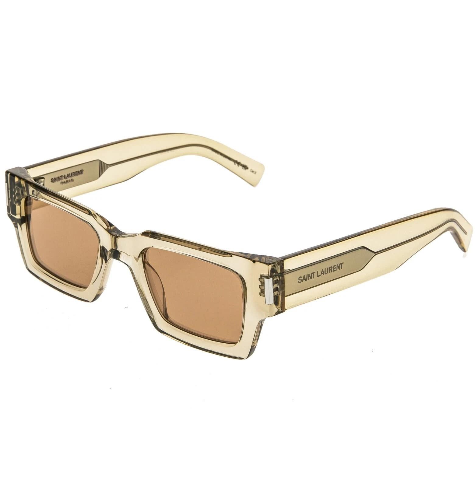 Yves Saint Laurent SAINT LAURENT Naked Wirecore SL 572 SL572 006 Sunglasses Size ONE SIZE - 7 Thumbnail