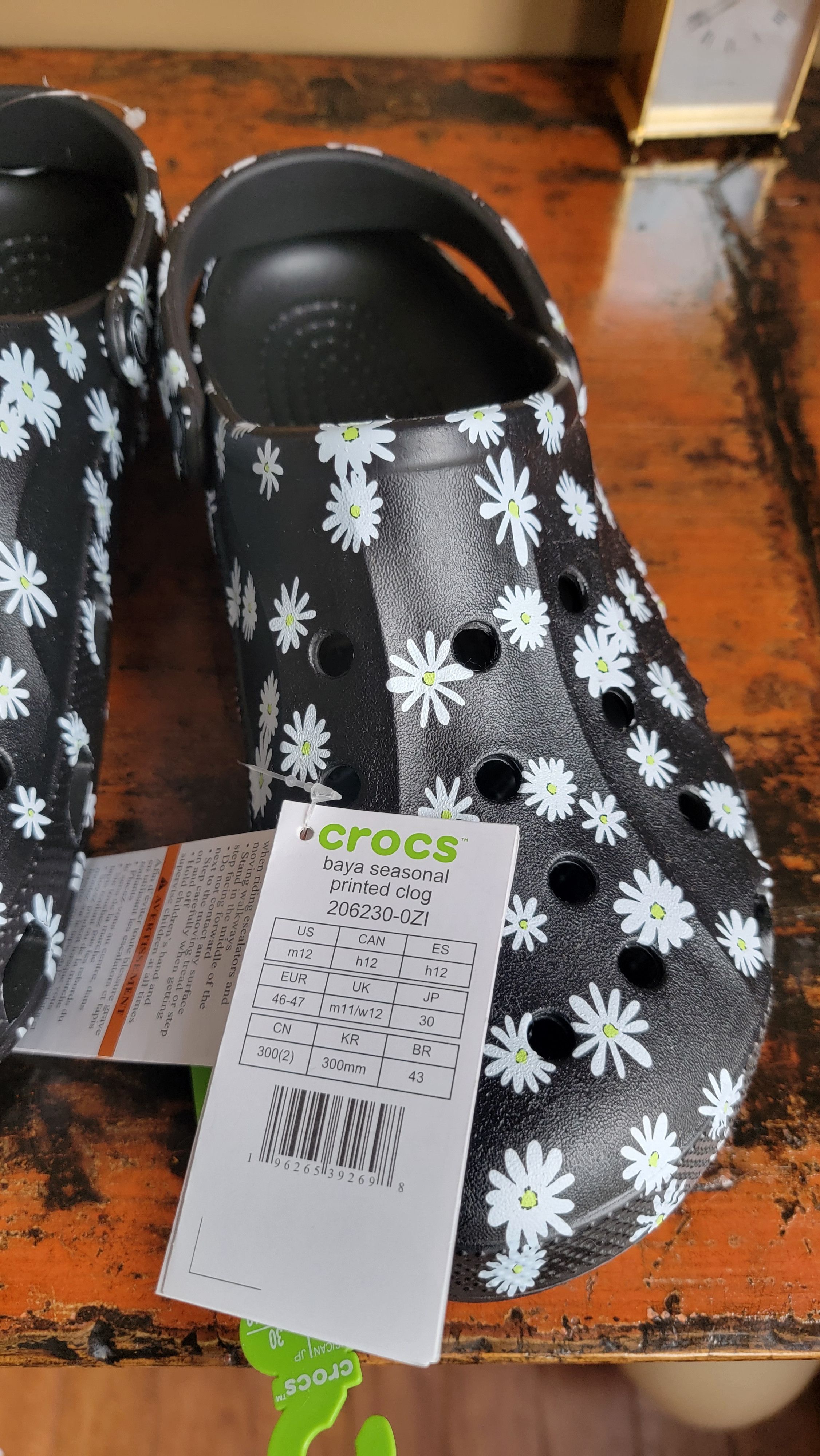 Crocs Flower Crocs Size US 12 / EU 45 - 5 Thumbnail