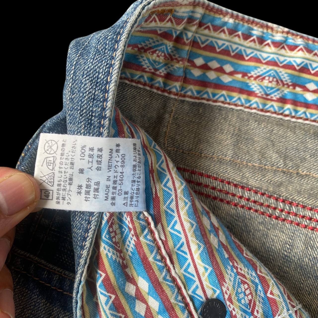 Edwin DISTRESSED CLAWMARKS EDWIN EXCLUSIVE VINTAGE DENIM Size US 33 - 10 Thumbnail