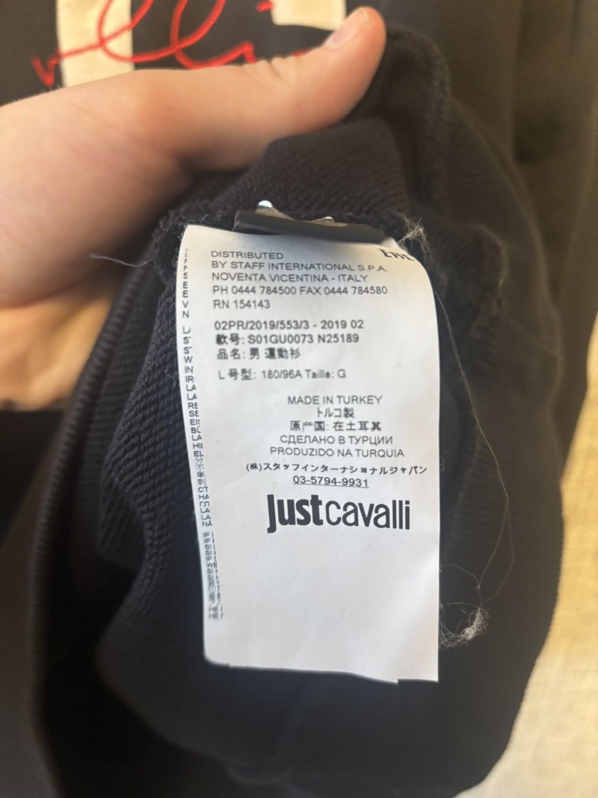 Just Cavalli Just cavalli sweatshirt logo streetwear luxury Size US L / EU 52-54 / 3 - 9 Thumbnail
