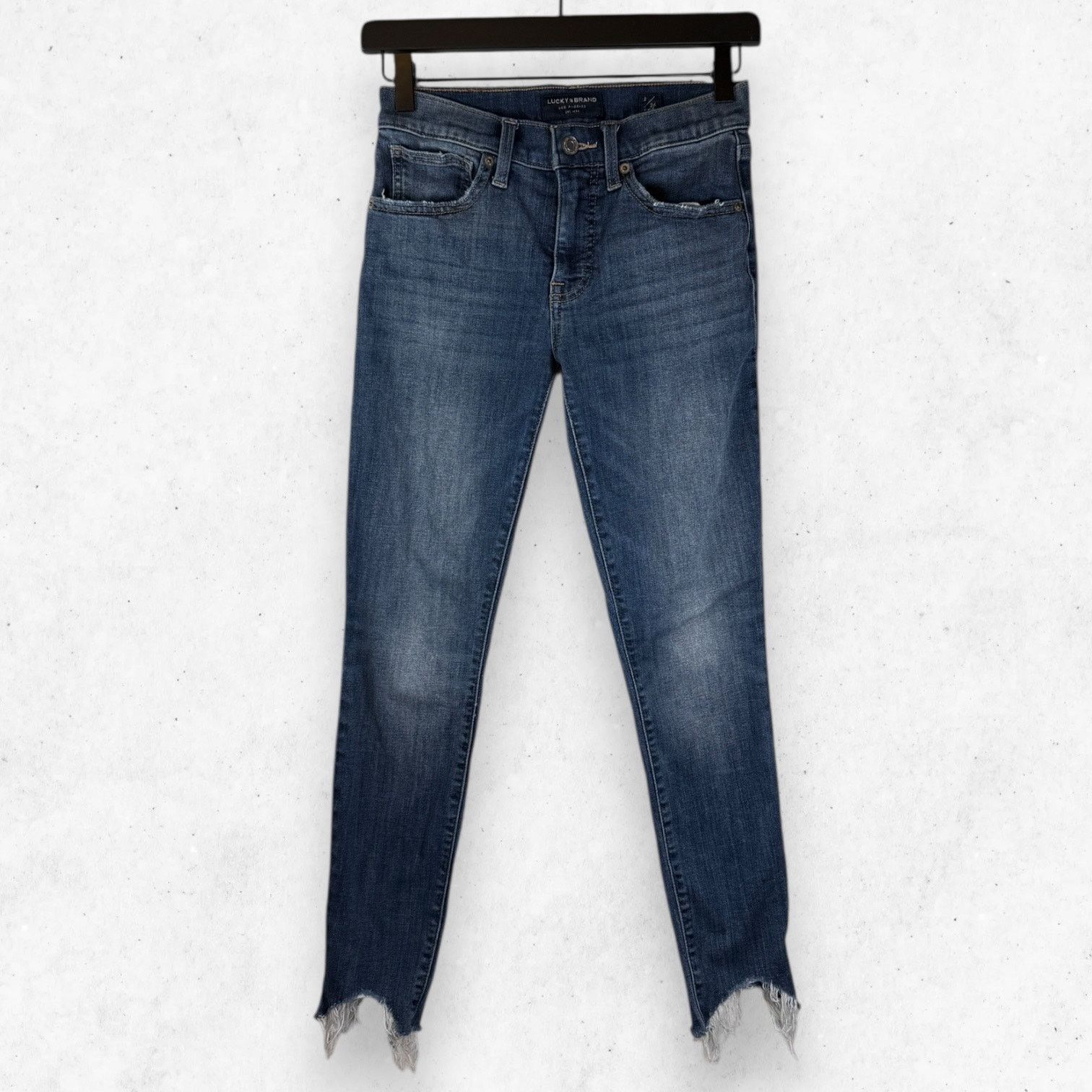 Lucky Brand Lucky Brand Jeans Women's 2/26 Ankle Mid Rise Skinny Ava Size 26" / US 2 / IT 38 - 1 Thumbnail