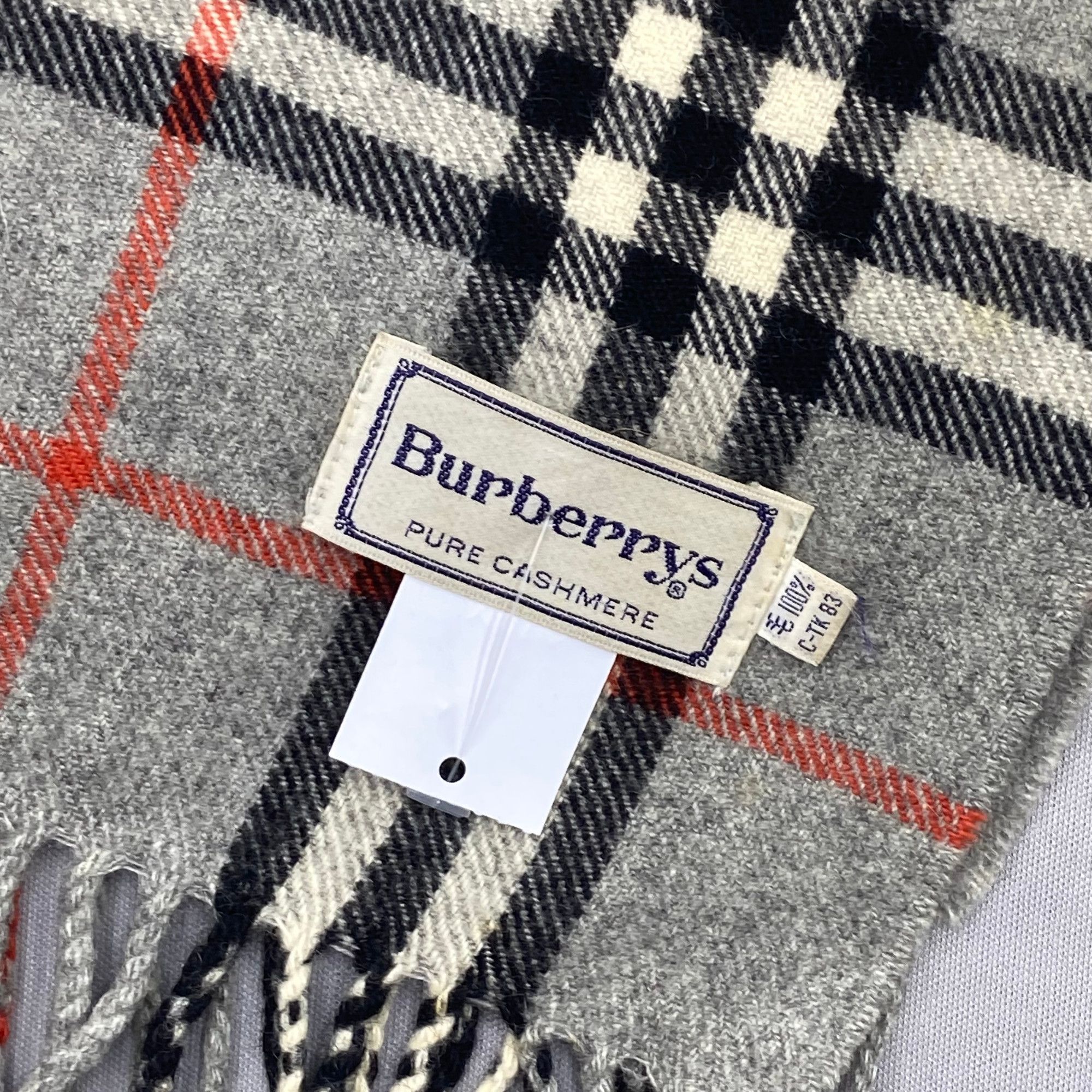 Burberry Vintage Burberry Scarf Muffler Check Winter Scarves Size ONE SIZE - 5 Thumbnail