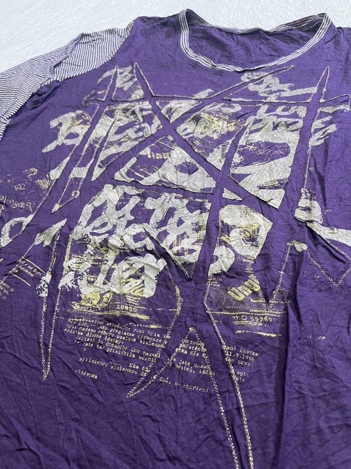 Hysteric Glamour Y2K QUATRE VOYAGE LONG SLEEVE TSHIRT IFSIX STYLE Size M / US 6-8 / IT 42-44 - 4 Thumbnail