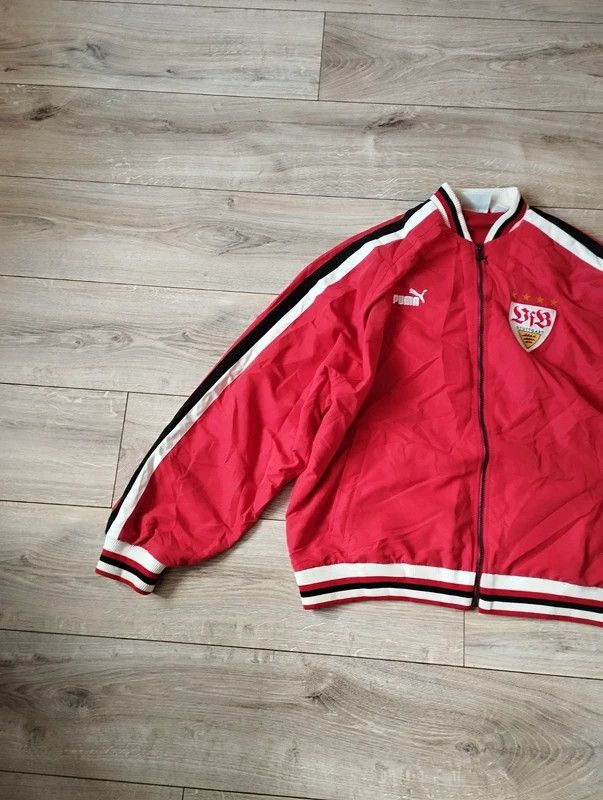 Puma Puma King SFB Stuttgart jacket XXL vintage RARE 90s Size US XXL / EU 58 / 5 - 2 Thumbnail