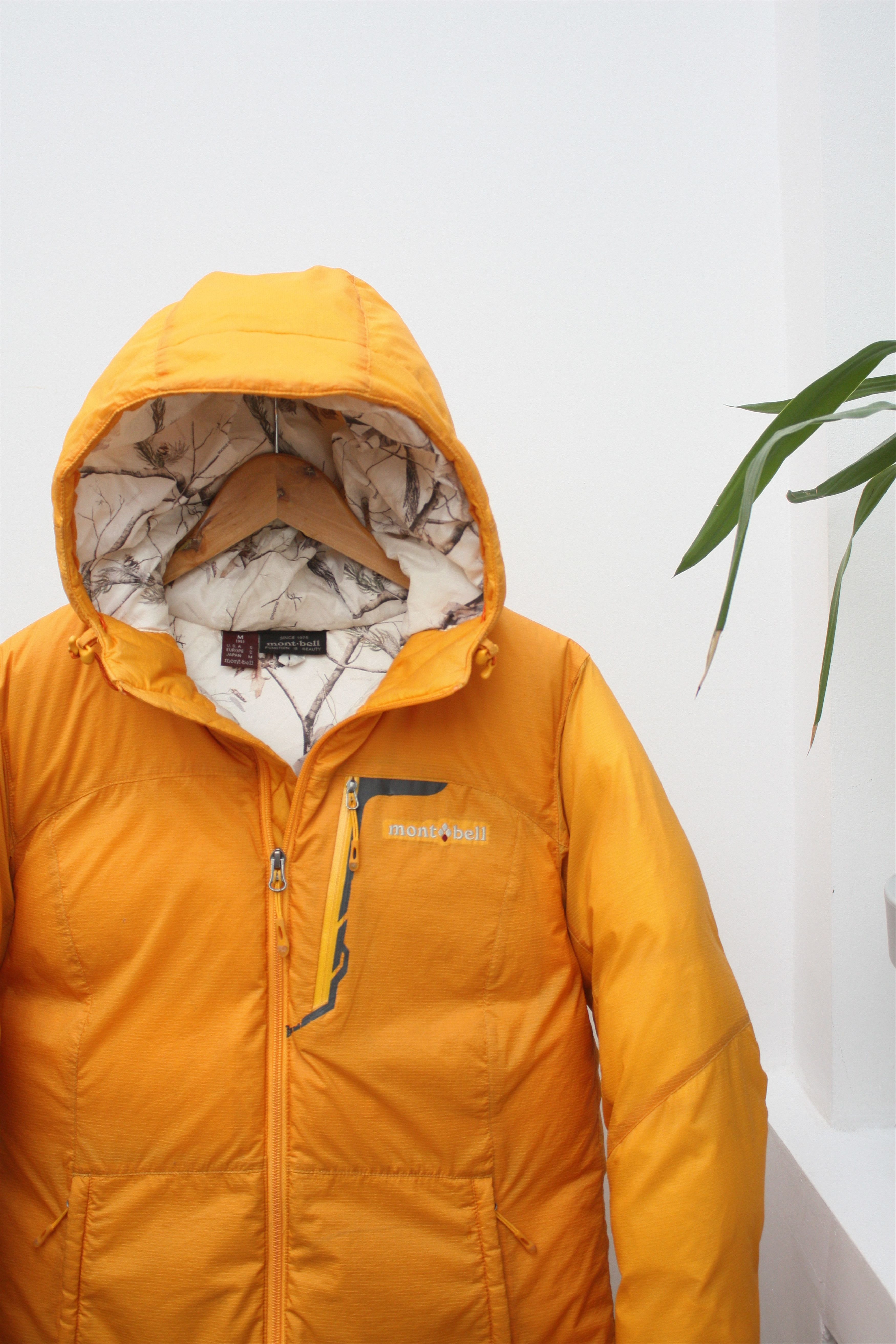 Montbell Montbell EX800 Yellow Puffer Down Jacket Small Size US S / EU 44-46 / 1 - 1 Thumbnail