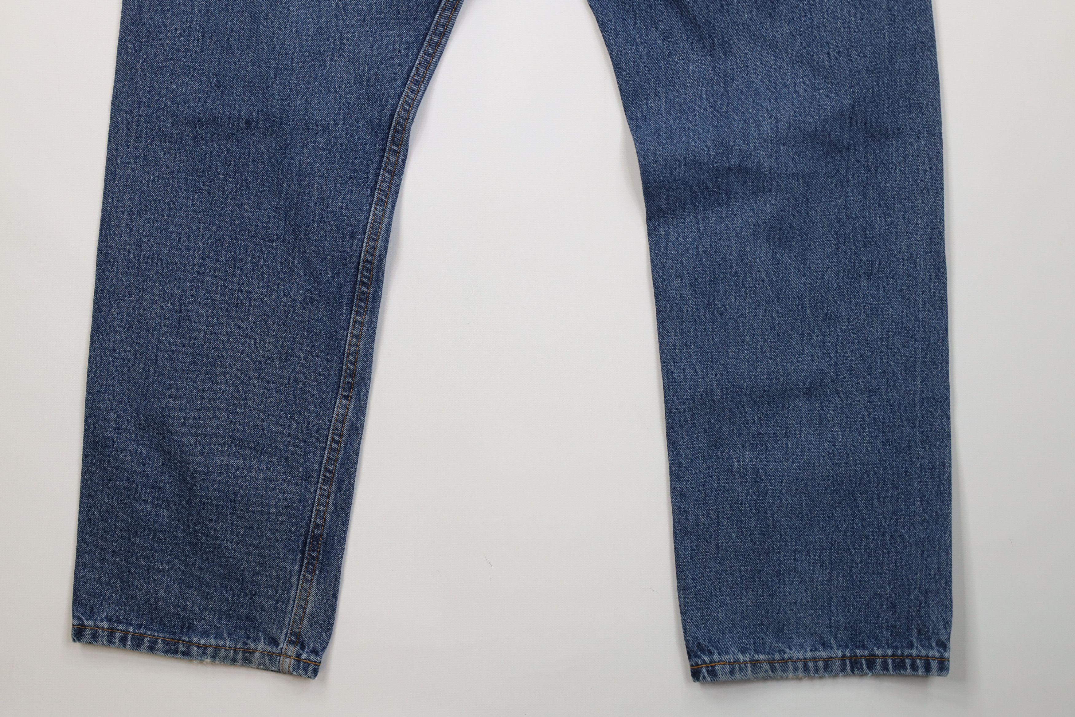 Levi's Vintage Y2K Levis 505 Regular Straight Leg Denim Jeans Size US 36 / EU 52 - 14 Thumbnail