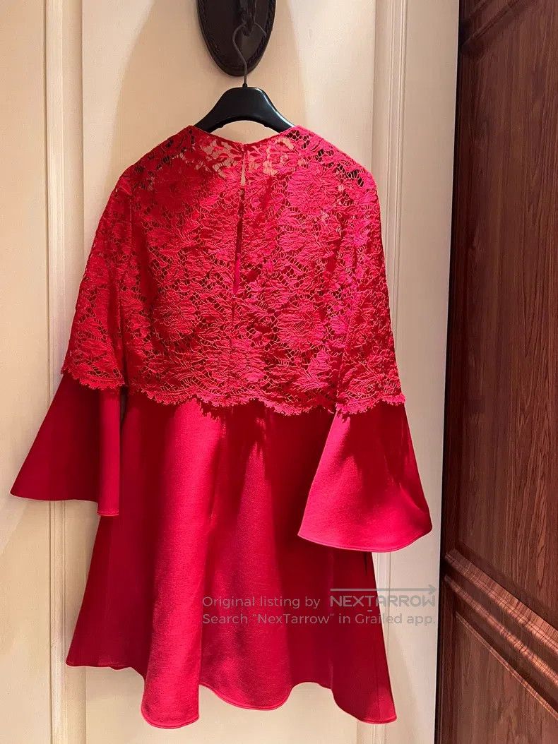 Valentino Valentino Lace patchwork dress Size S / US 4 / IT 40 - 2 Thumbnail