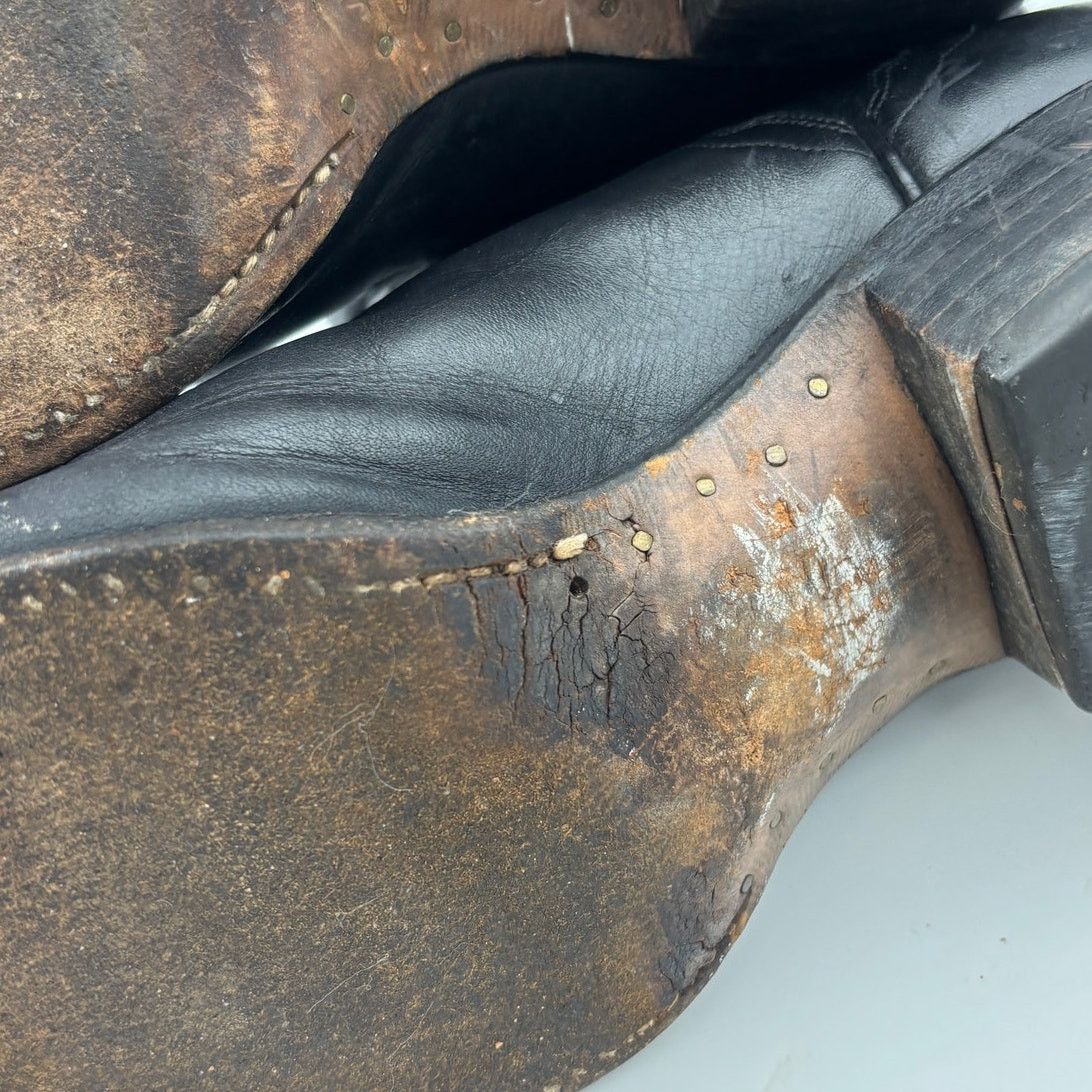 Other El Dorado Handmade 9300 Leather Cowboy Boots Mens 9D Western Size US 9 / EU 42 - 14 Thumbnail