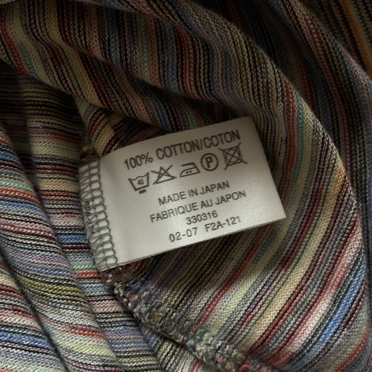 Hysteric Glamour × Japanese Brand × Sarah Pacini Japan Striped Missoni Vibe Hysteric Glamour Style T Shirt Size S / US 4 / IT 40 - 4 Thumbnail